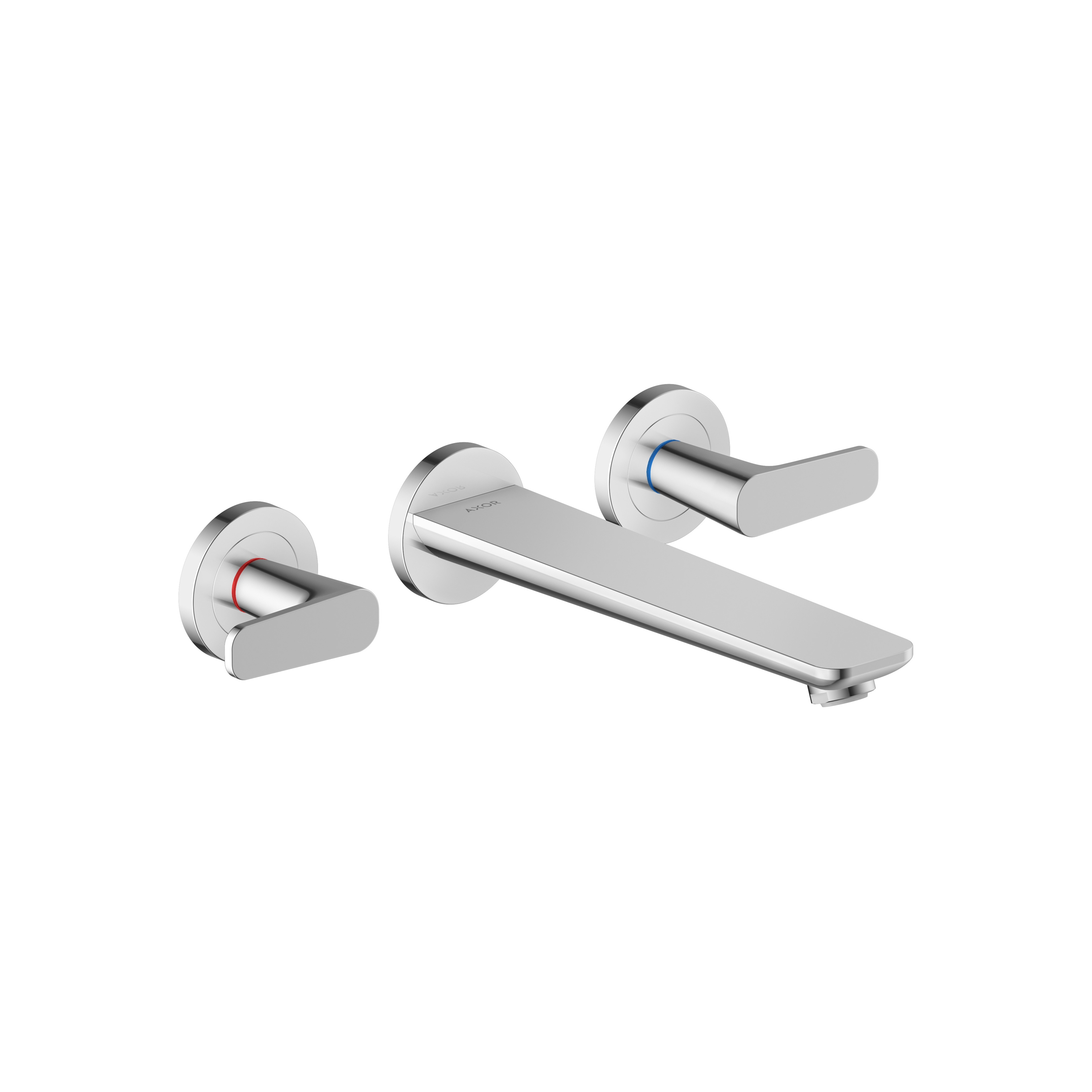 AXOR Citterio C 3-hole bath mixer for concealed installation wall-mounted