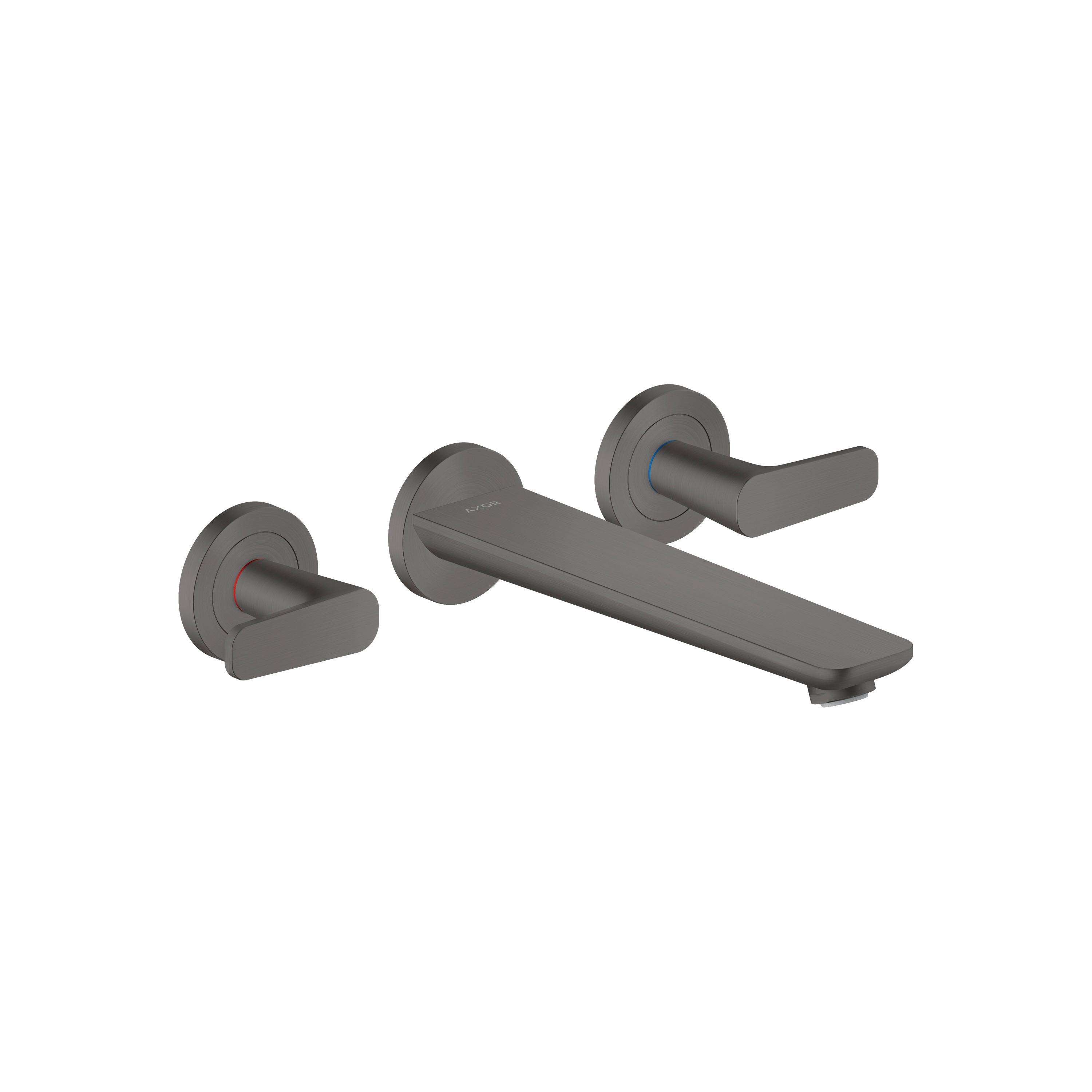 AXOR Citterio C 3-hole bath mixer for concealed installation wall-mounted | Brushed Black Chrome
