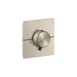 AXOR ShowerSelect ID Thermostat for concealed installation square for 1 function | Brushed Nickel