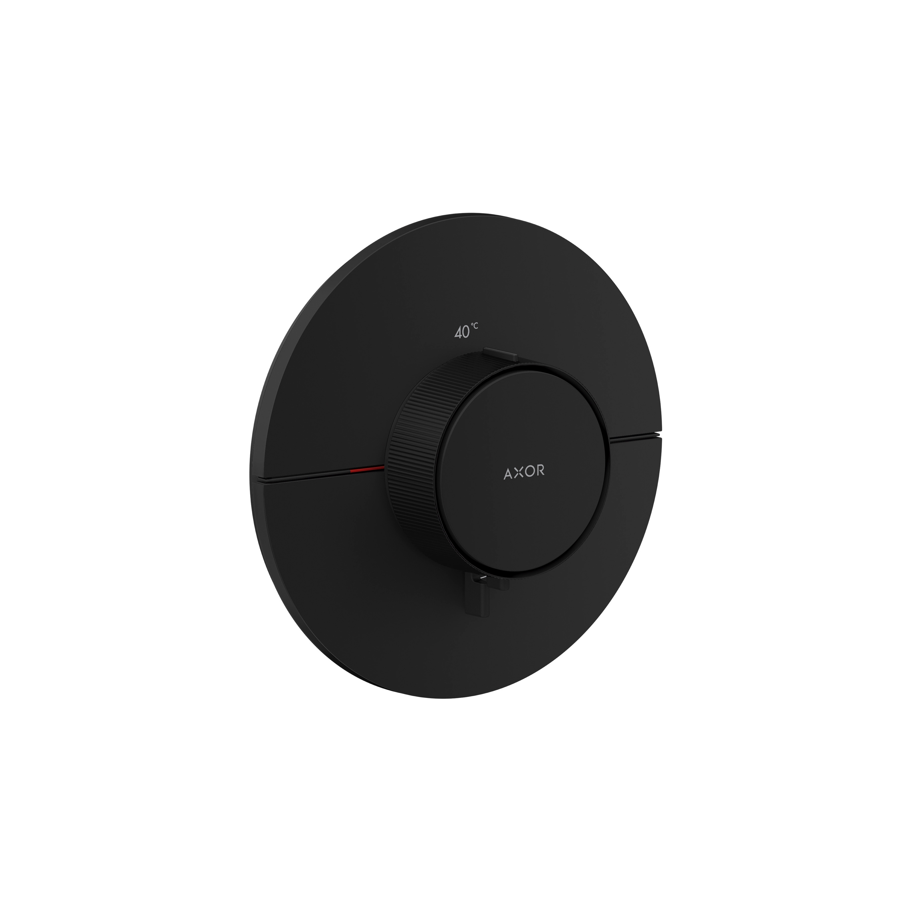 AXOR ShowerSelect ID Termostatico alta portata ad incasso round | Nero opaco
