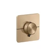 AXOR ShowerSelect ID Thermostat HighFlow for concealed installation softsquare | Brushed Bronze