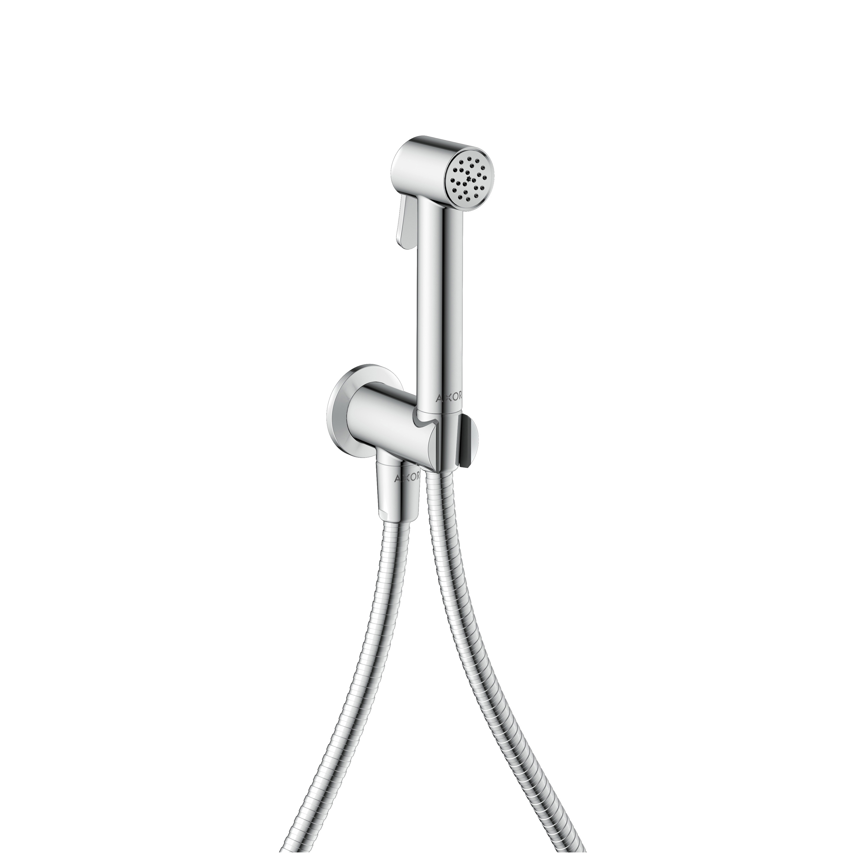 Mostra il prodotto AXOR Bidette Showers Doccetta bidette 1jet round per acqua fredda con supporto doccia e flessibile doccia 125 cm del produttore AXOR