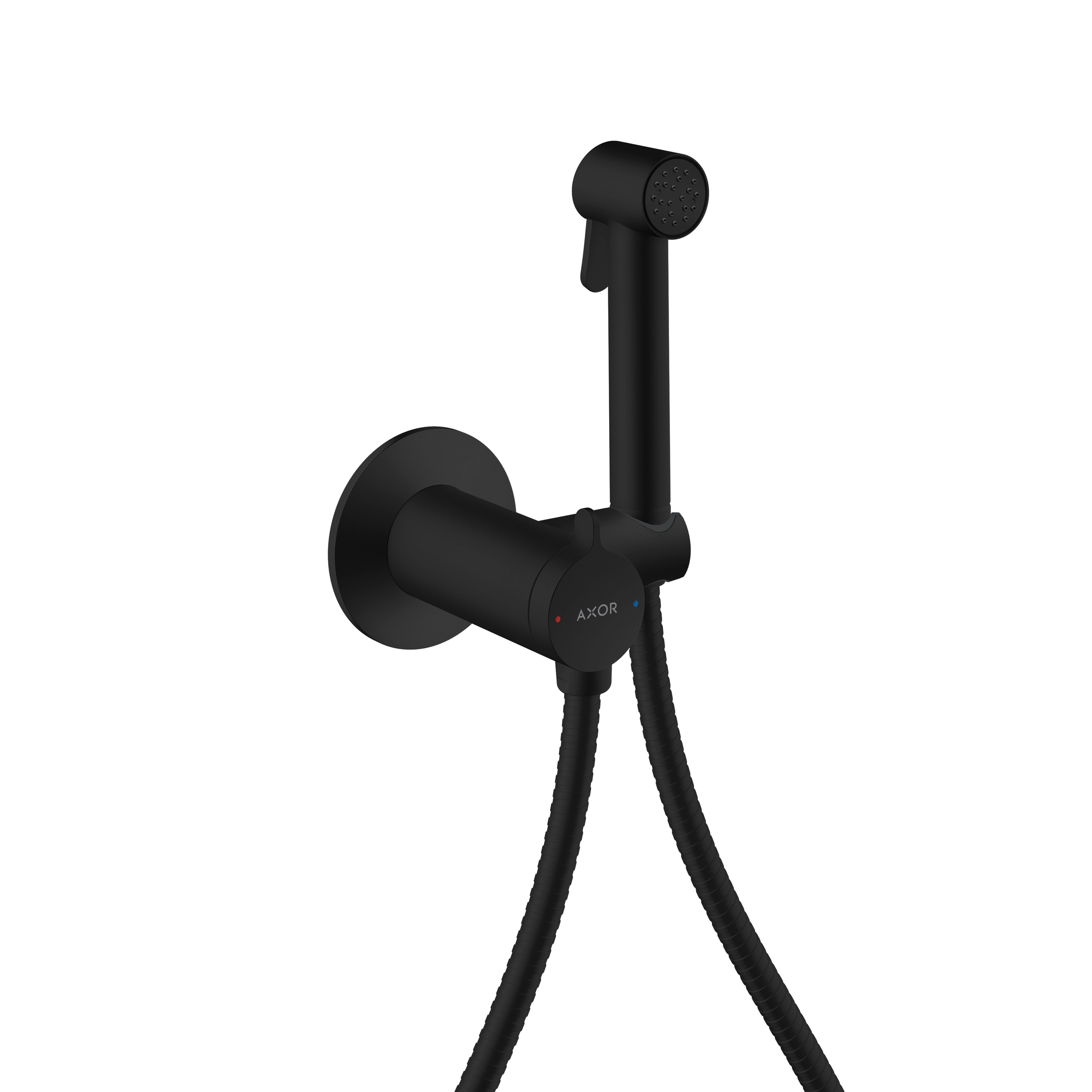 AXOR Sets de bidé
Set de bidé 1jet para agua mezclada con soporte de ducha y flexo I Matt Black