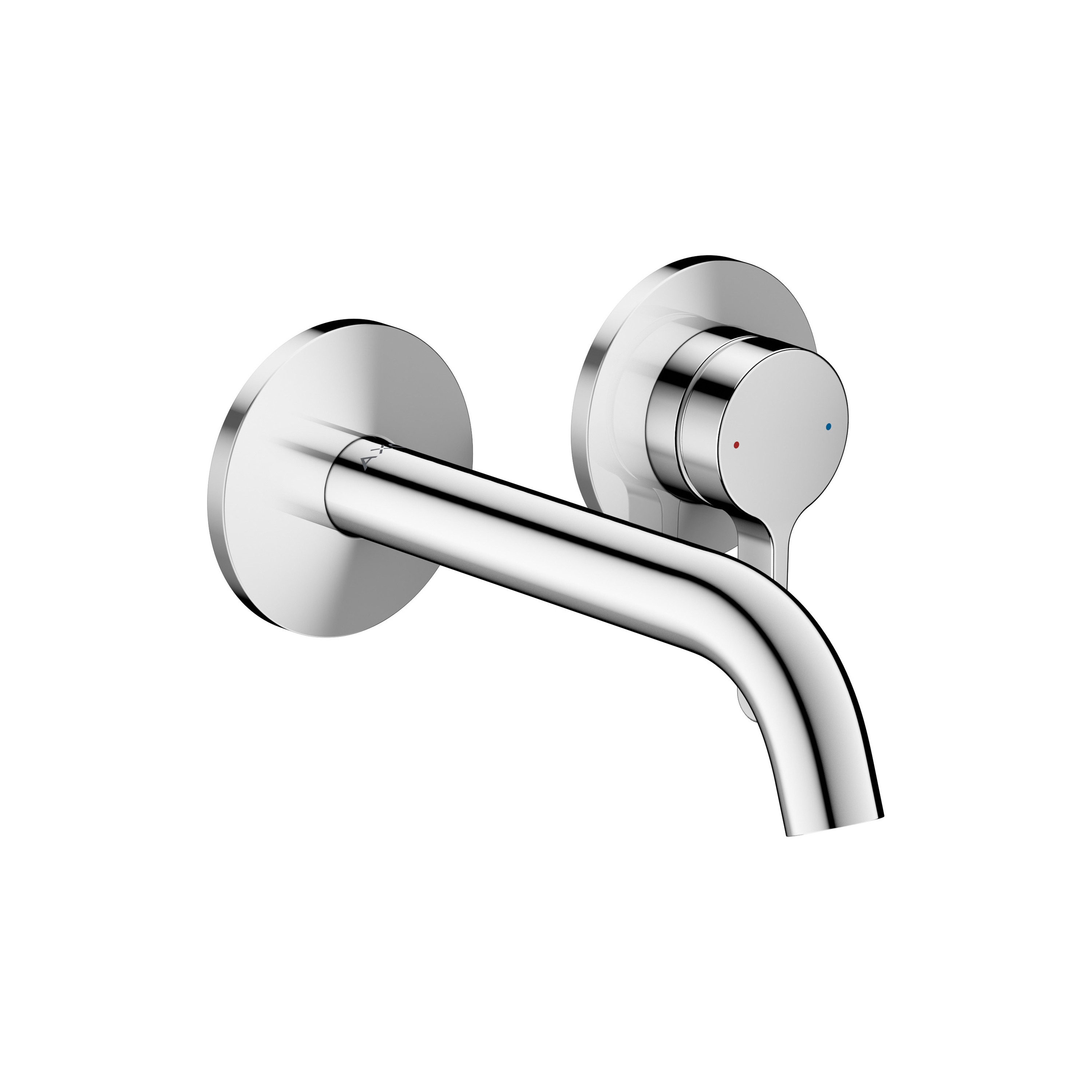 Display product AXOR One Single basin mixer for concealed installation wall-mounted with lever handle and spout 160 mm from manufacturer AXOR