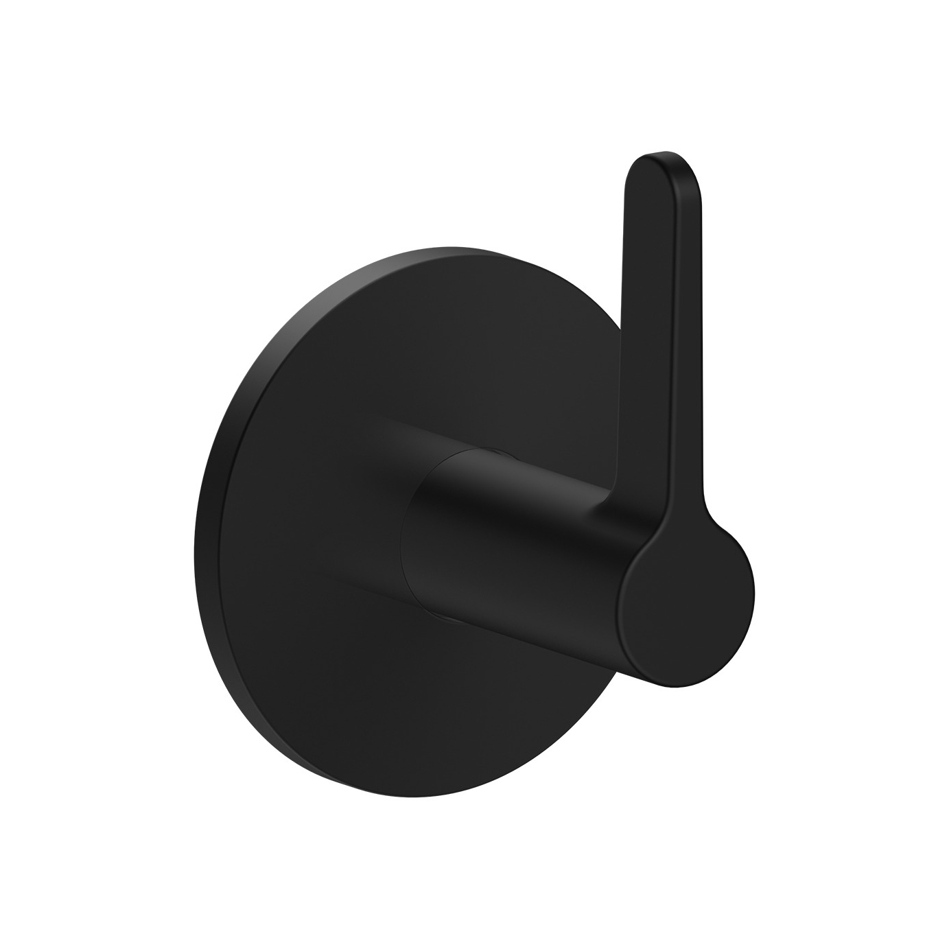 AXOR One Shut-off valve for concealed installation with lever handle I Matt Black