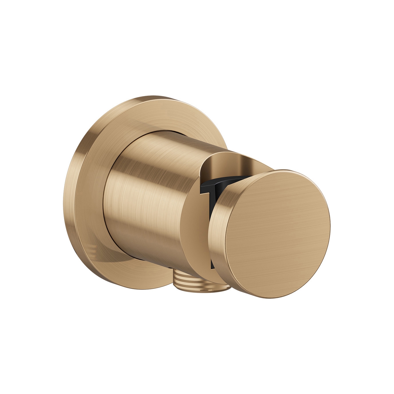 AXOR One Porter unit round I Brushed Bronze