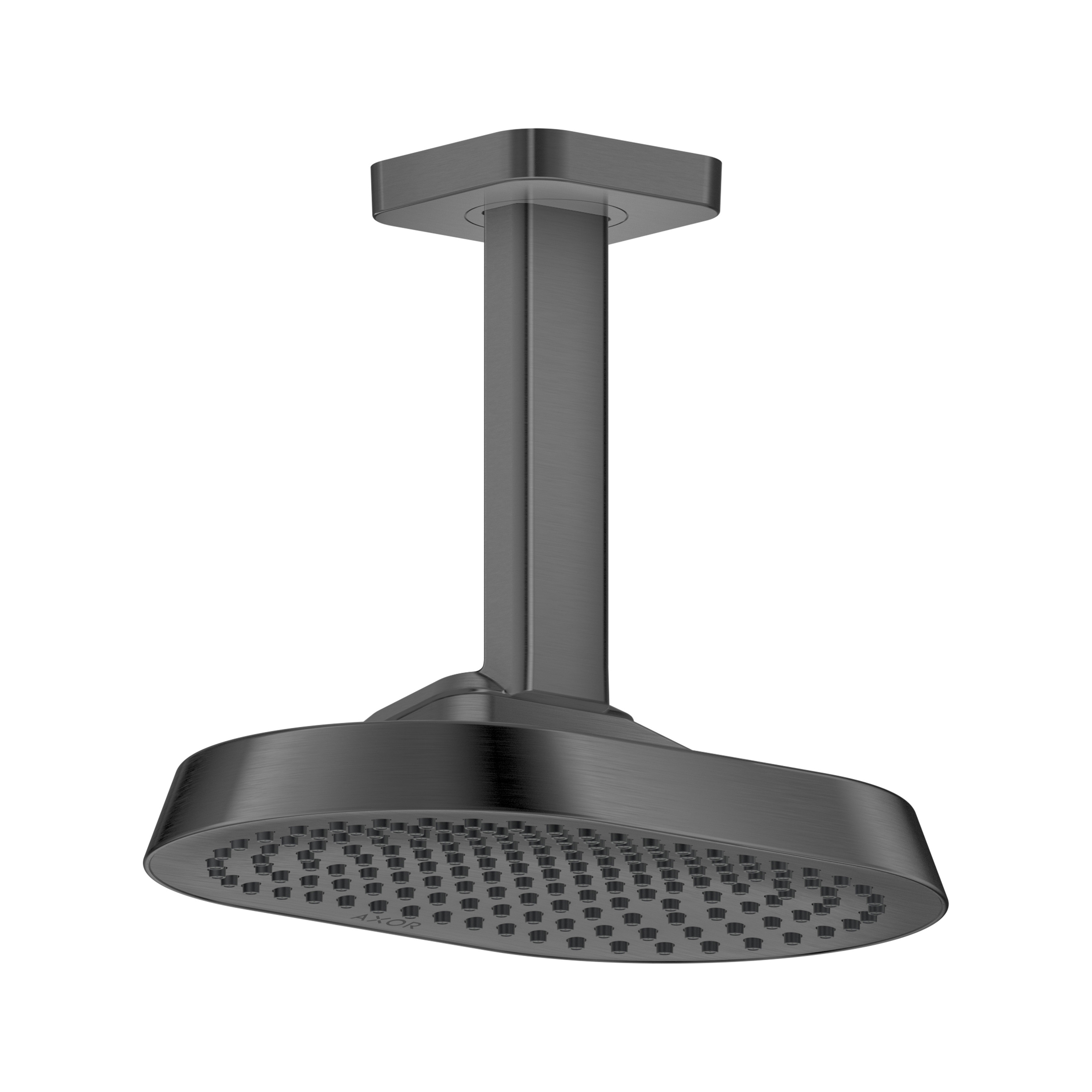 AXOR ShowerSphere Ducha fija 250/260 1jet con conexión a techo I Brushed Black Chrome