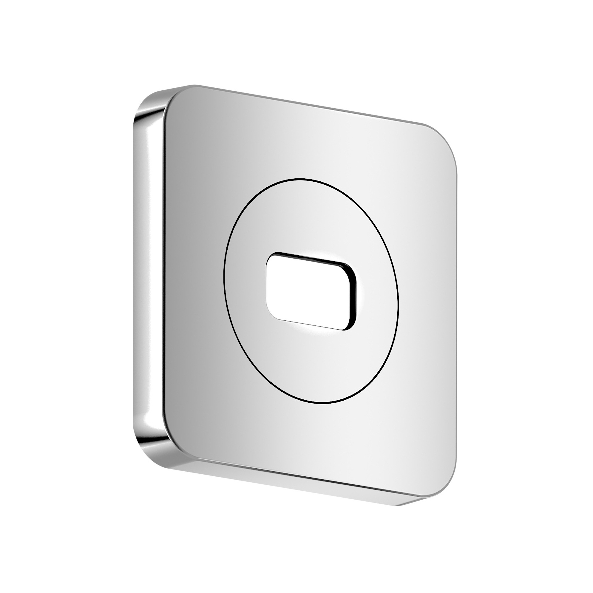 Mostra il prodotto AXOR ShowerSphere Escutcheon 120/120 softsquare del produttore AXOR