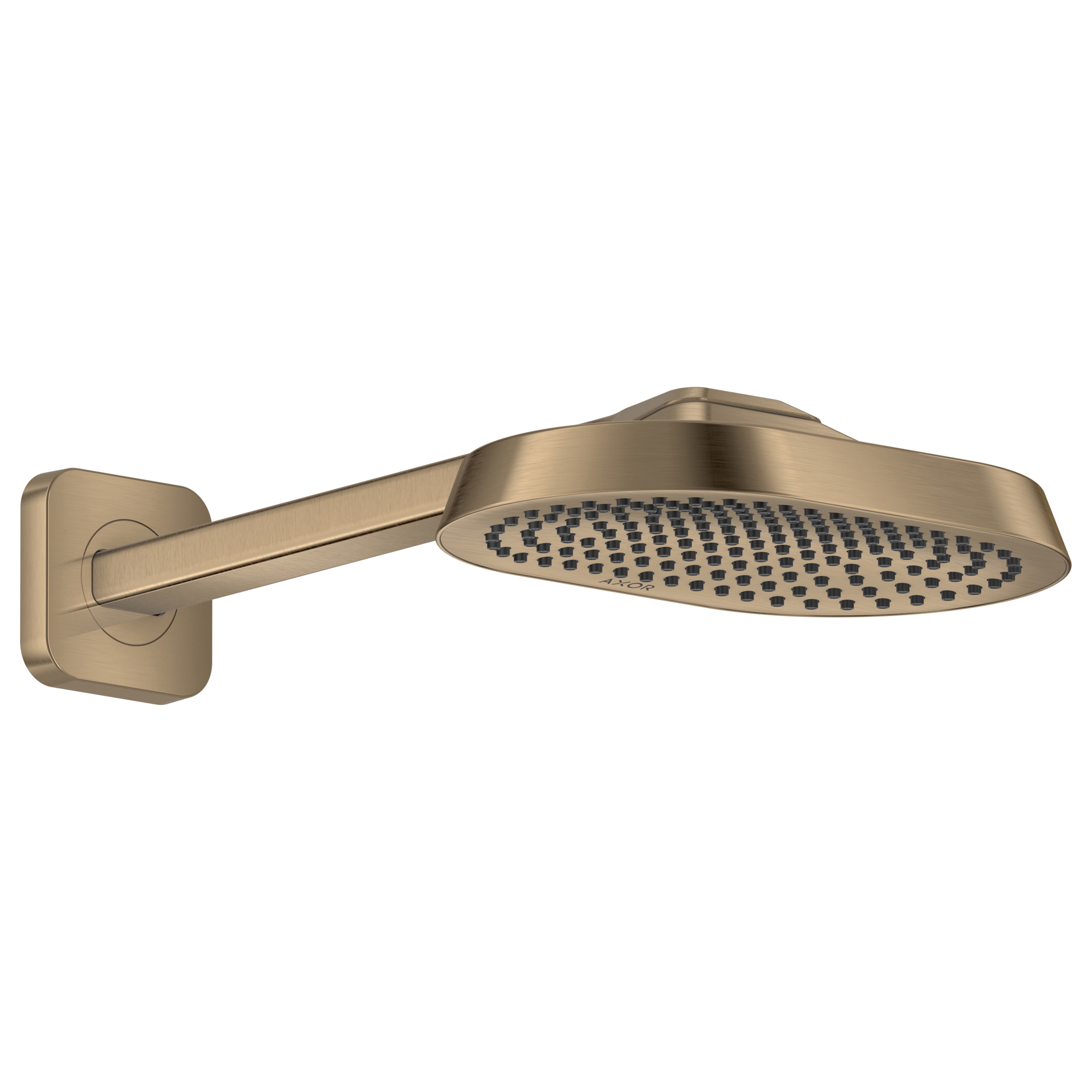 AXOR Showerphere Overhead shower 250/160 1jet EcoSmart+ with shower arm I Brushed Bronze
