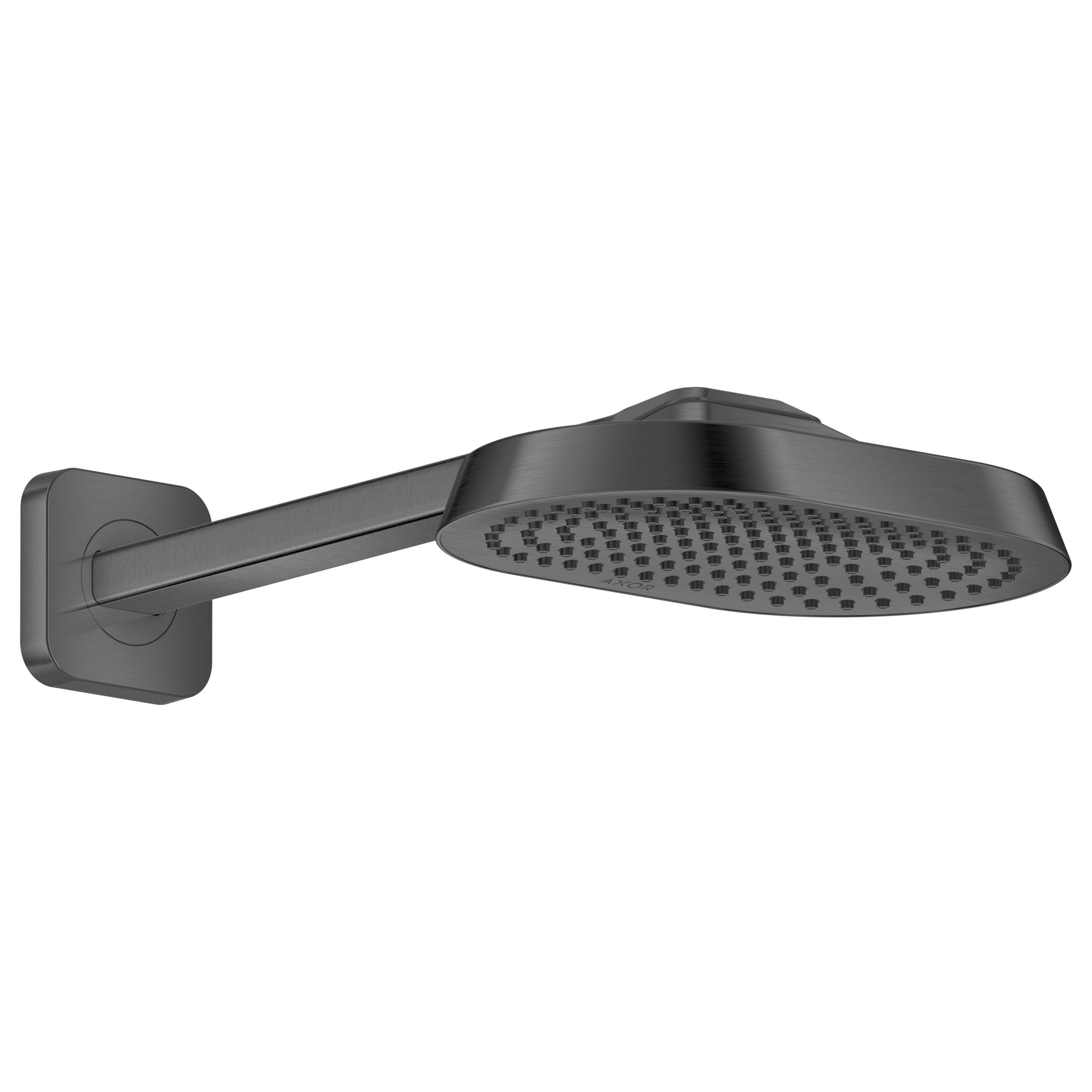 AXOR Showerphere Overhead shower 250/160 1jet EcoSmart+ with shower arm I Brushed Black Chrome