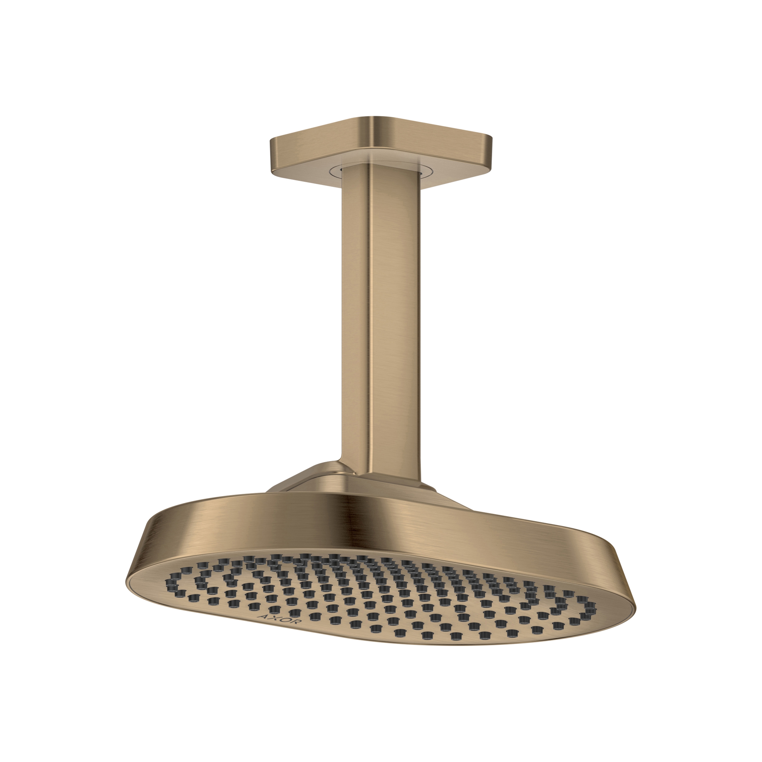 AXOR ShowerSphere Soffione doccia 250/160 1jet EcoSmart+ con connessione a soffitto I Brushed Bronze