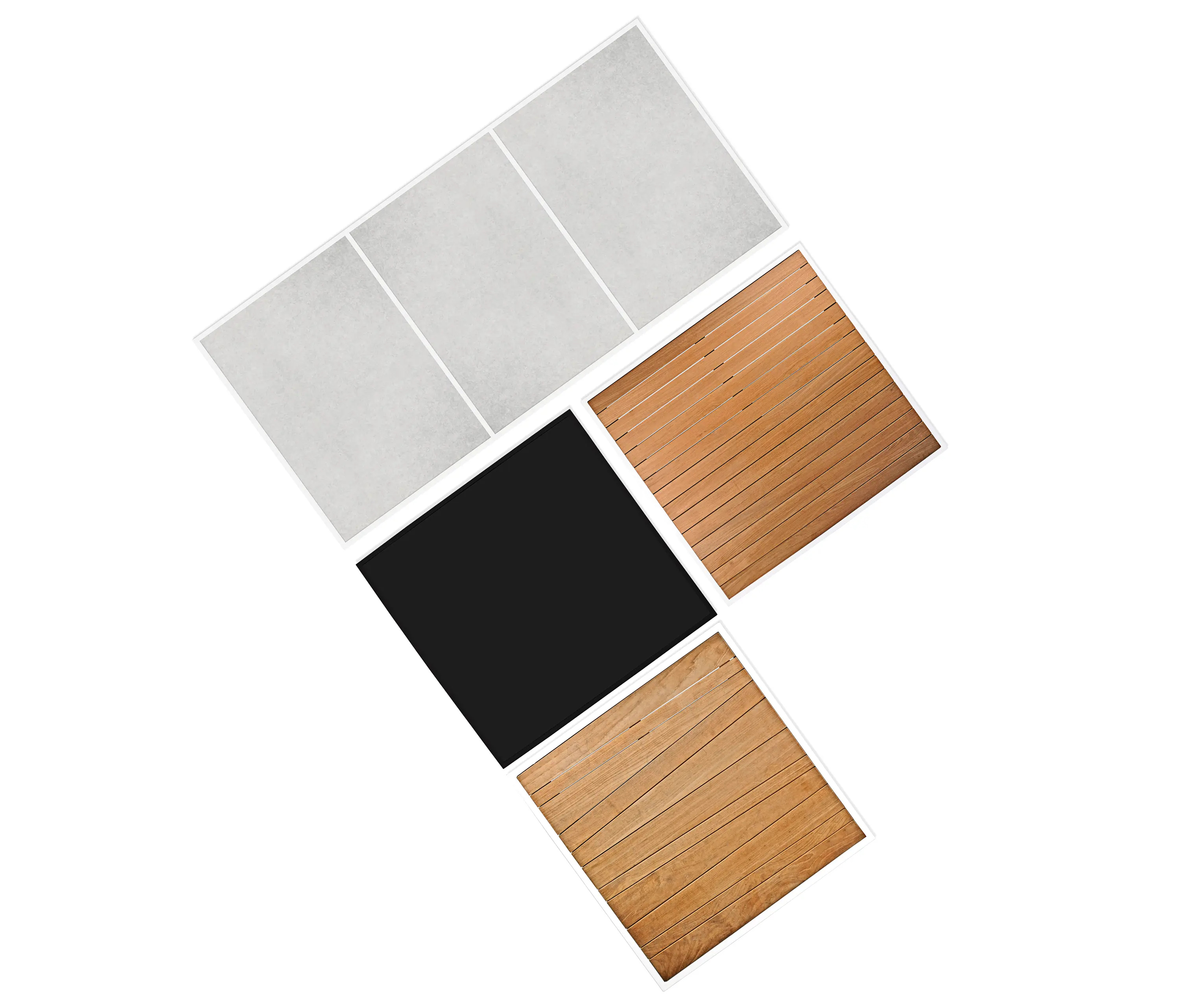 Mamagreen - Allux counter table 70x70 cm (Base P)