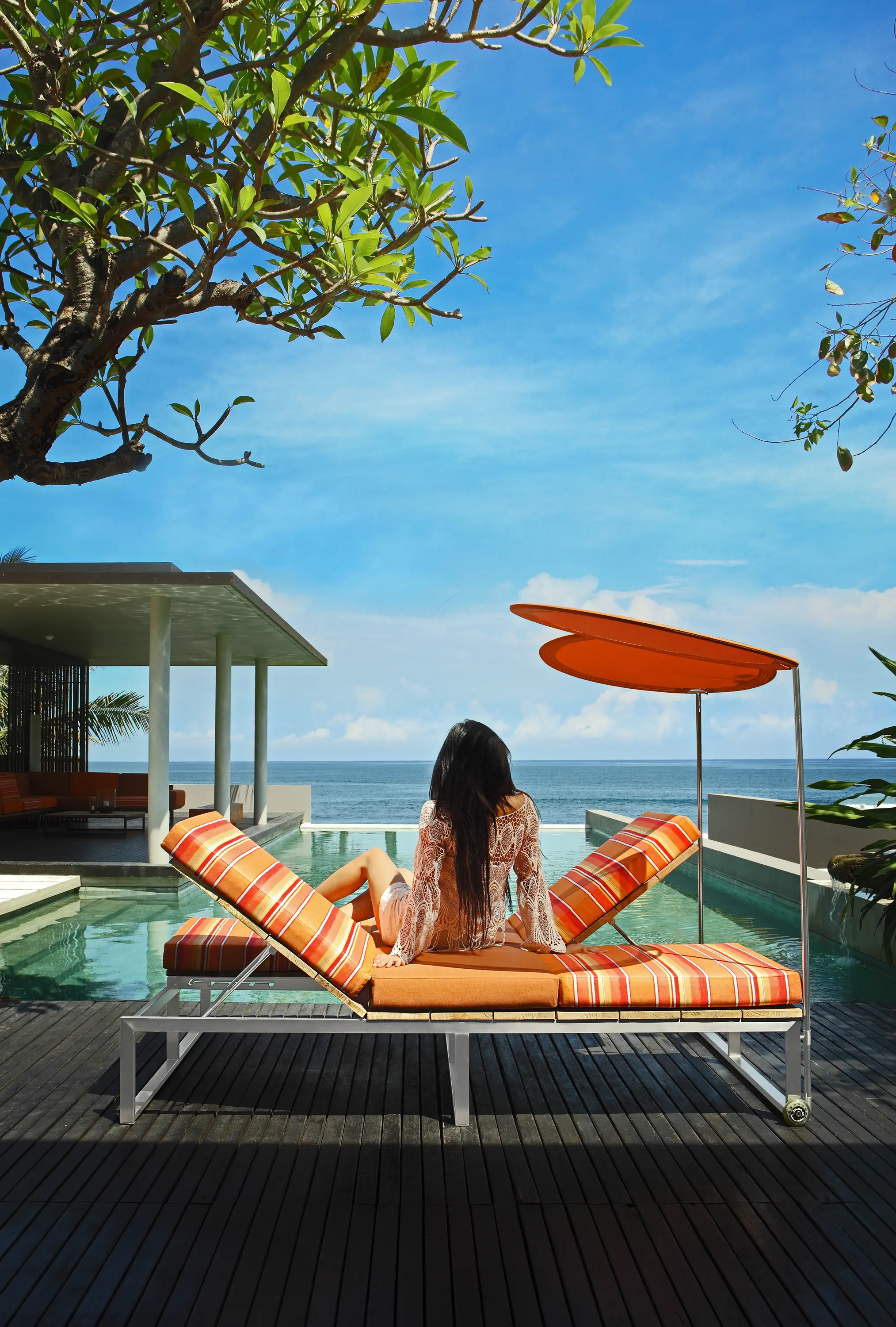 Mamagreen - Oko bench 185 cm (random laminated top)