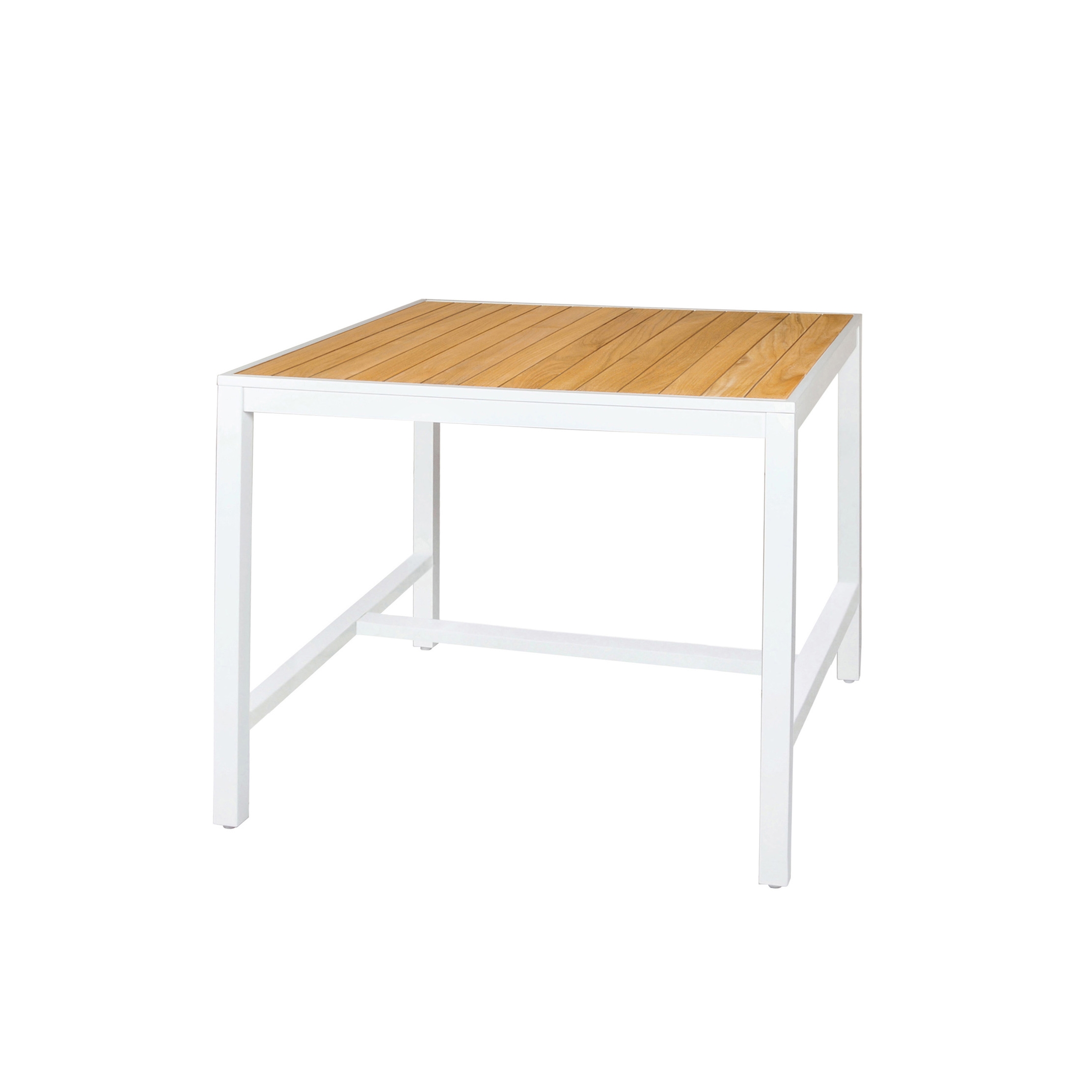 Afficher le produit Allux counter table 43"x43" (straight slats) du fabricant Mamagreen