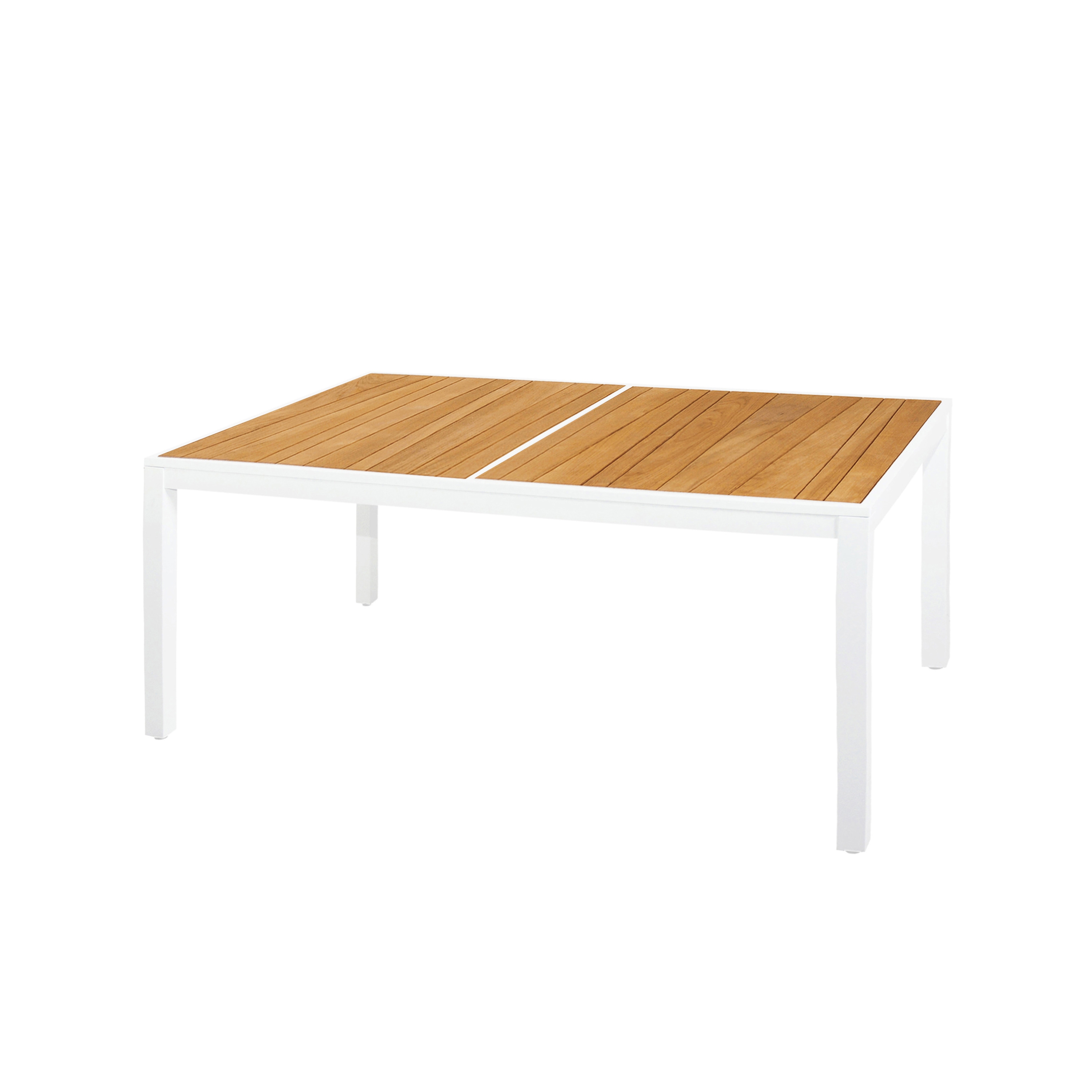 Afficher le produit Allux dining table 160x100 cm (abstract slats) du fabricant Mamagreen