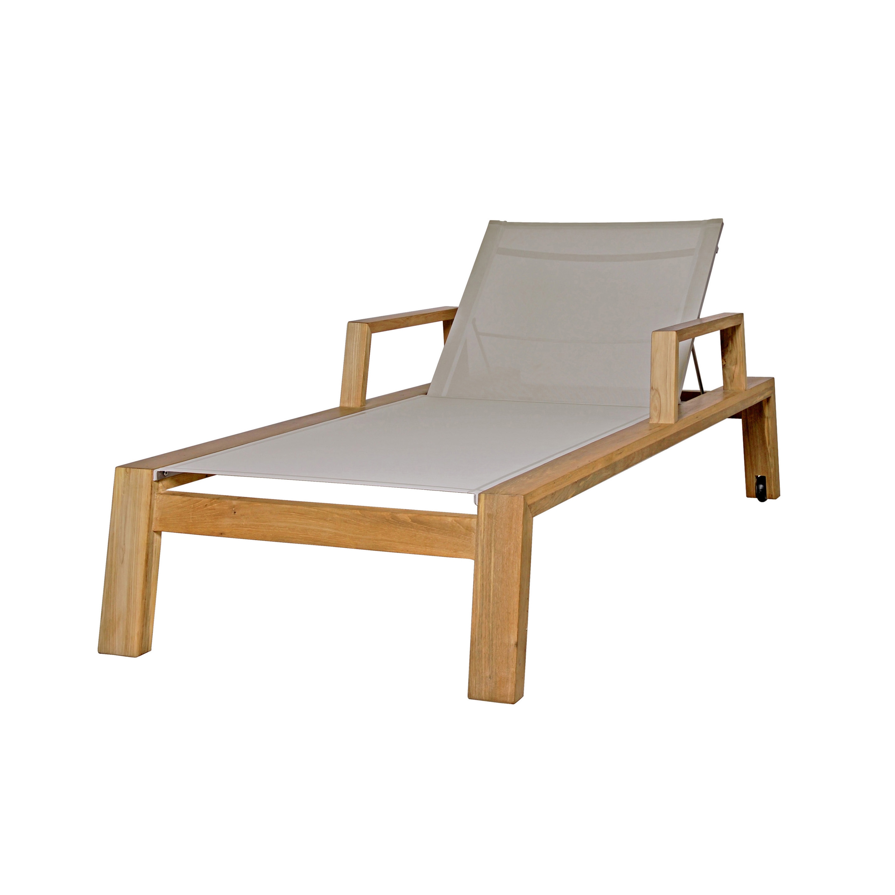 Afficher le produit Avalon lounger with armrest du fabricant Mamagreen