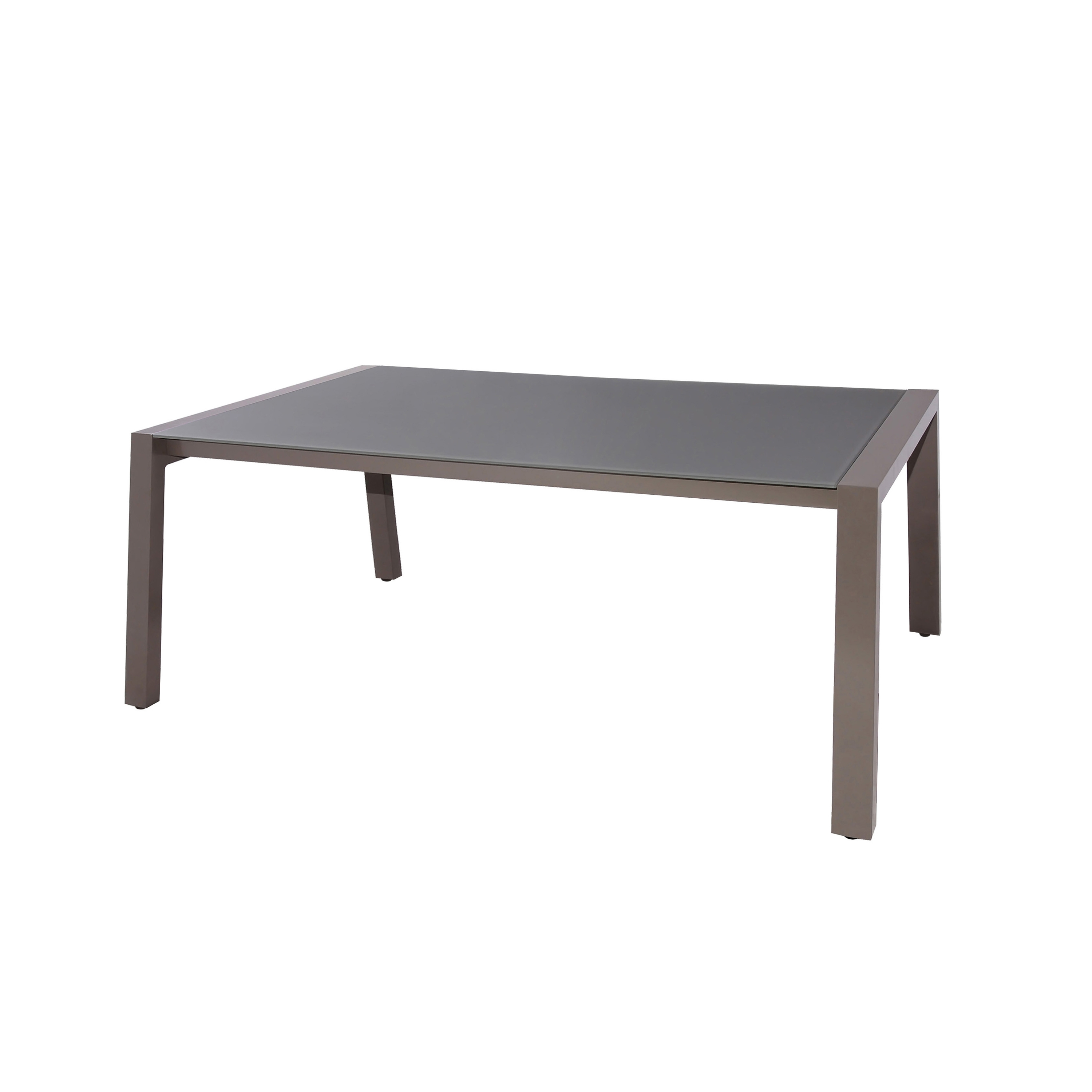 Afficher le produit Baia dining table 180x100 cm (glass - post leg) du fabricant Mamagreen