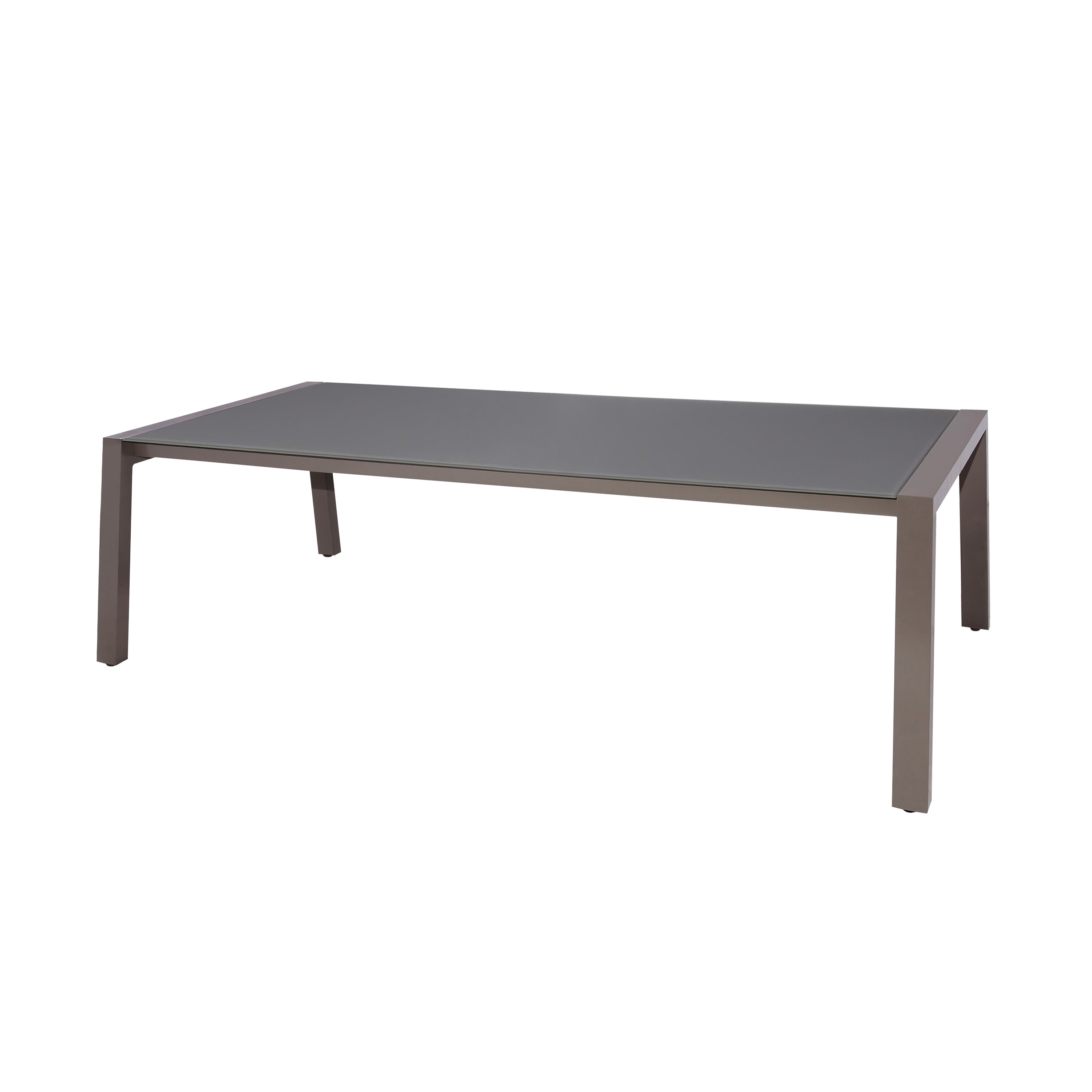 Afficher le produit Baia dining table 240x100 cm (glass - post leg) du fabricant Mamagreen