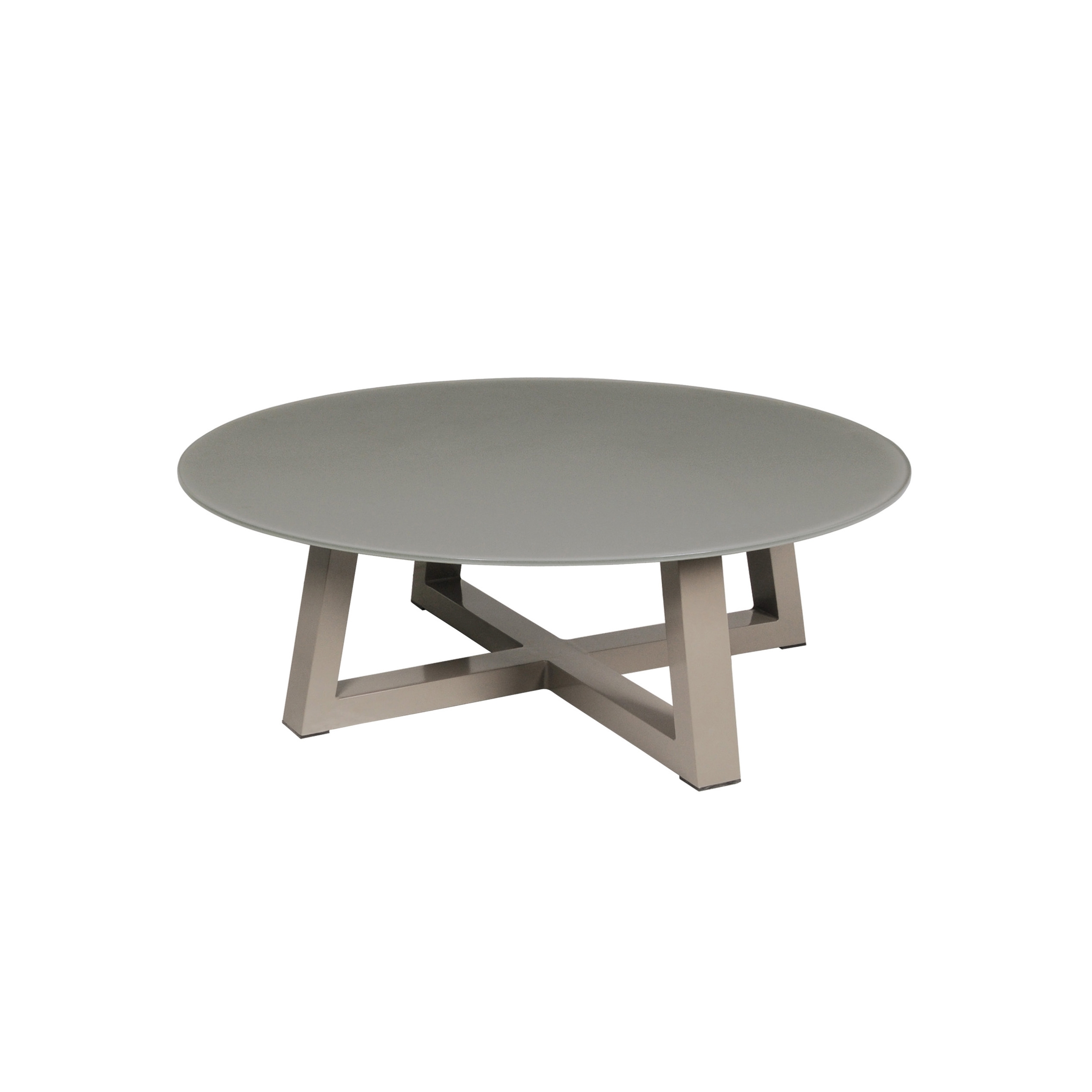 Afficher le produit Baia lounge table Ø 120 cm (glass) du fabricant Mamagreen