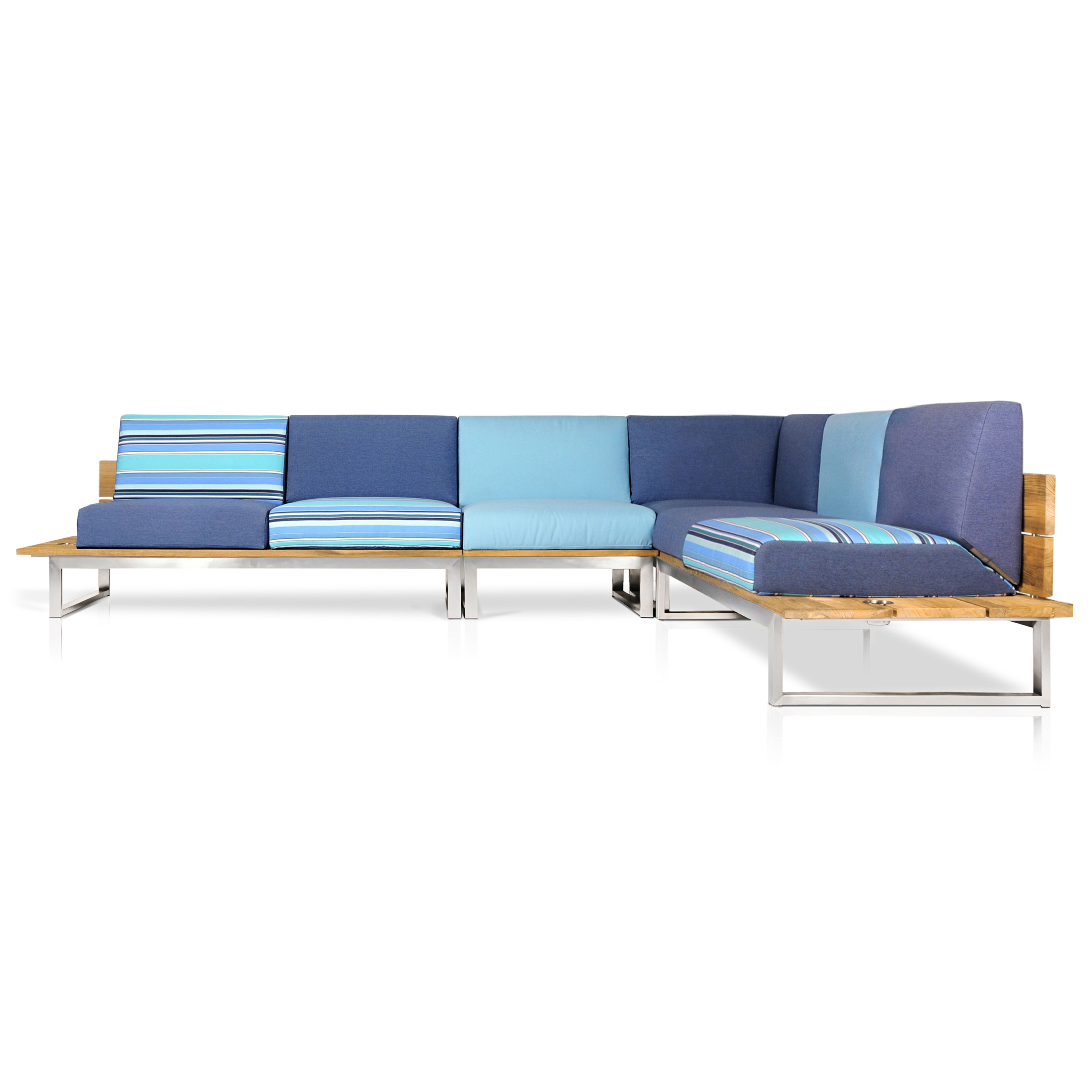 Afficher le produit Oko Lounge Combination 3 (no bolster) du fabricant Mamagreen
