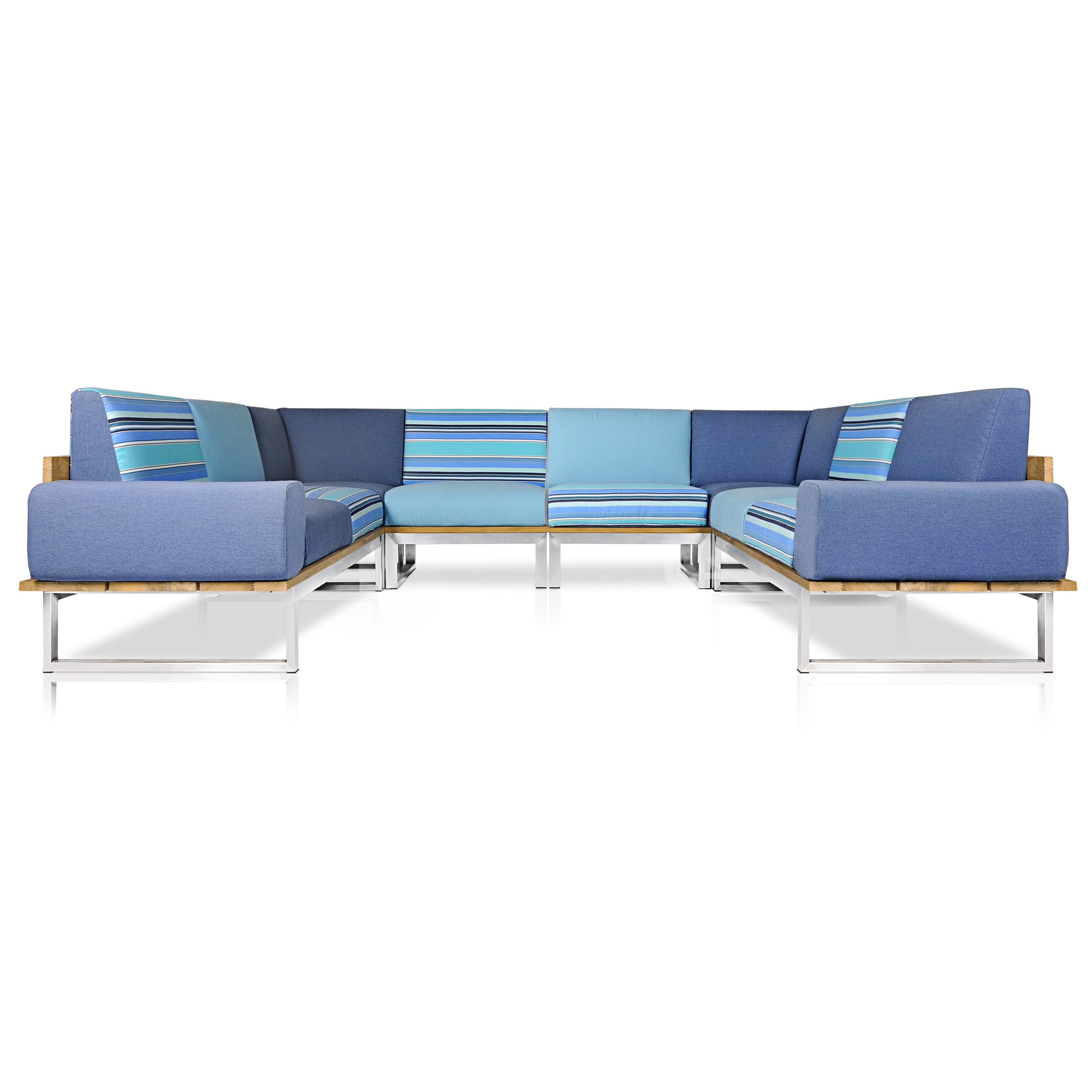 Afficher le produit Oko Lounge Combination 4 (with bolster) du fabricant Mamagreen