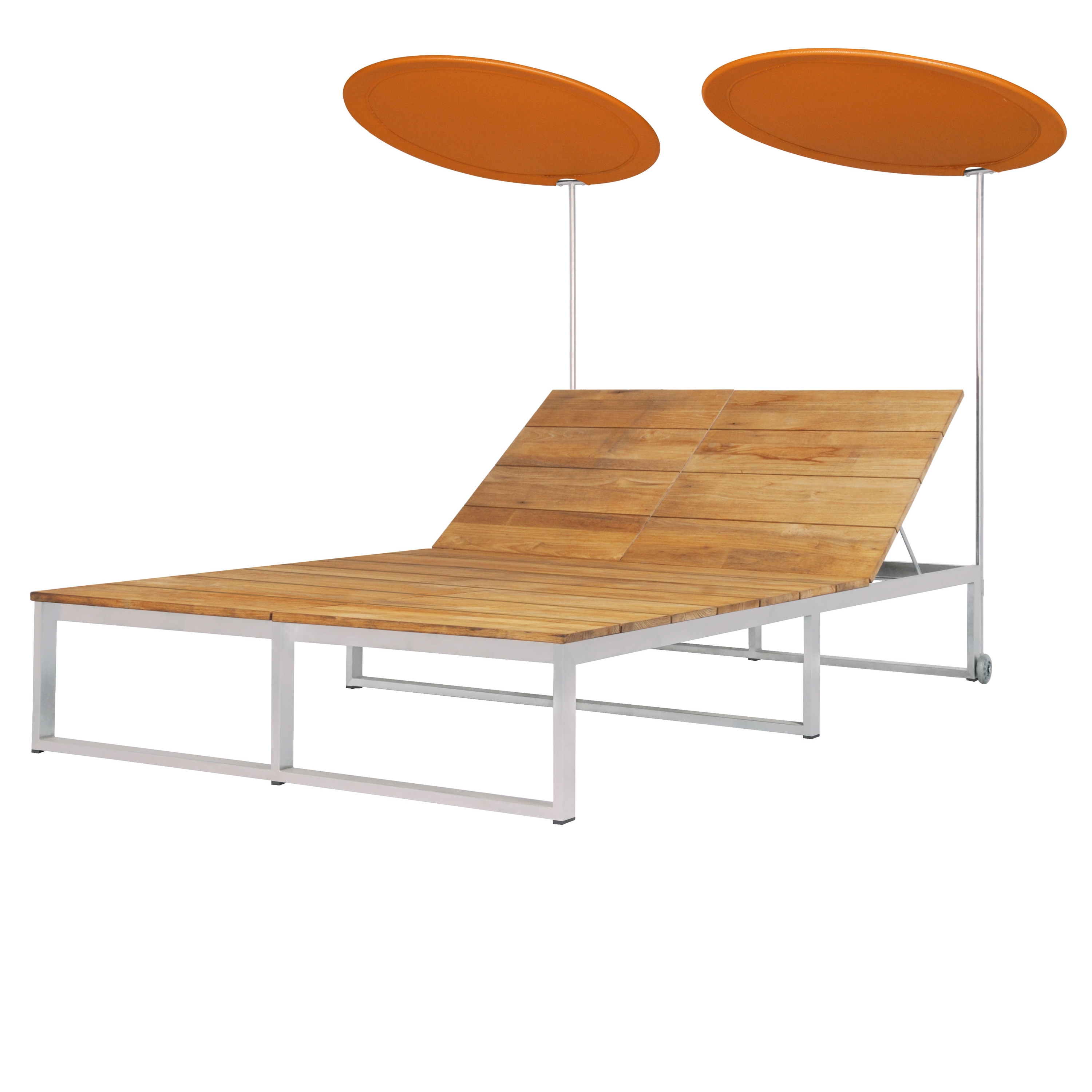 Vertoon produk Oko Lounge double sun lounger with shade van vervaardiger Mamagreen