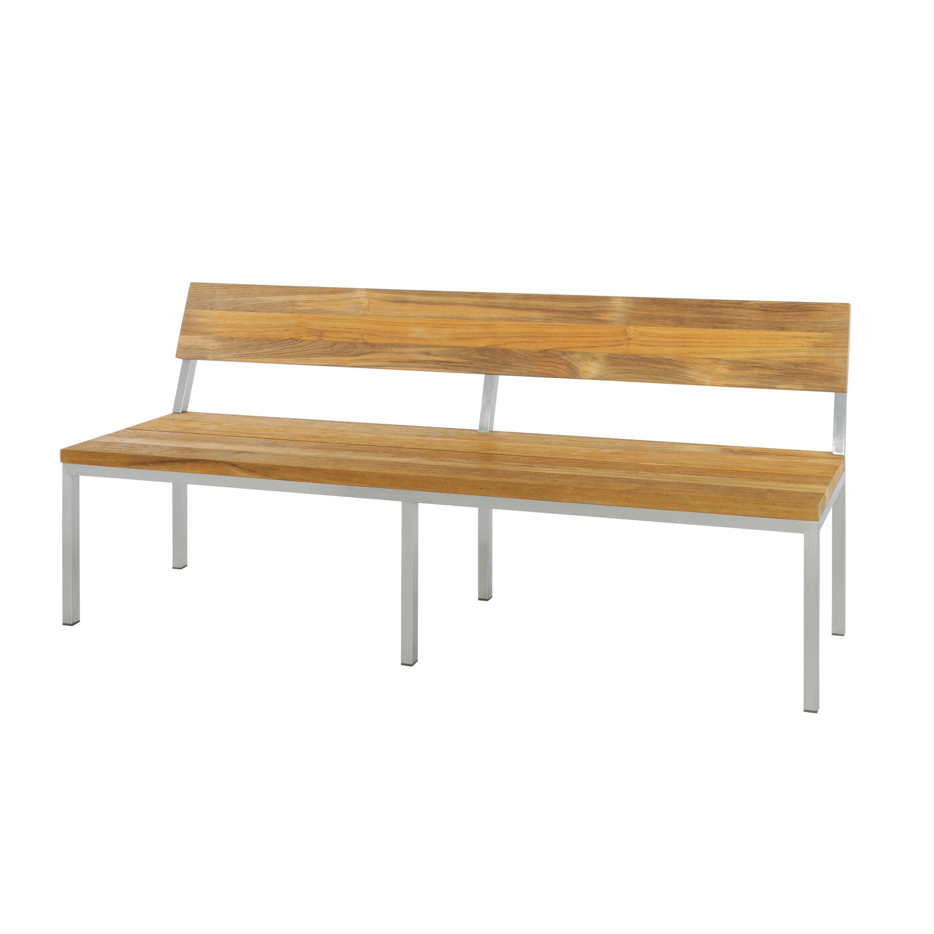 Vertoon produk Oko bench 185 cm with backrest (post legs) van vervaardiger Mamagreen