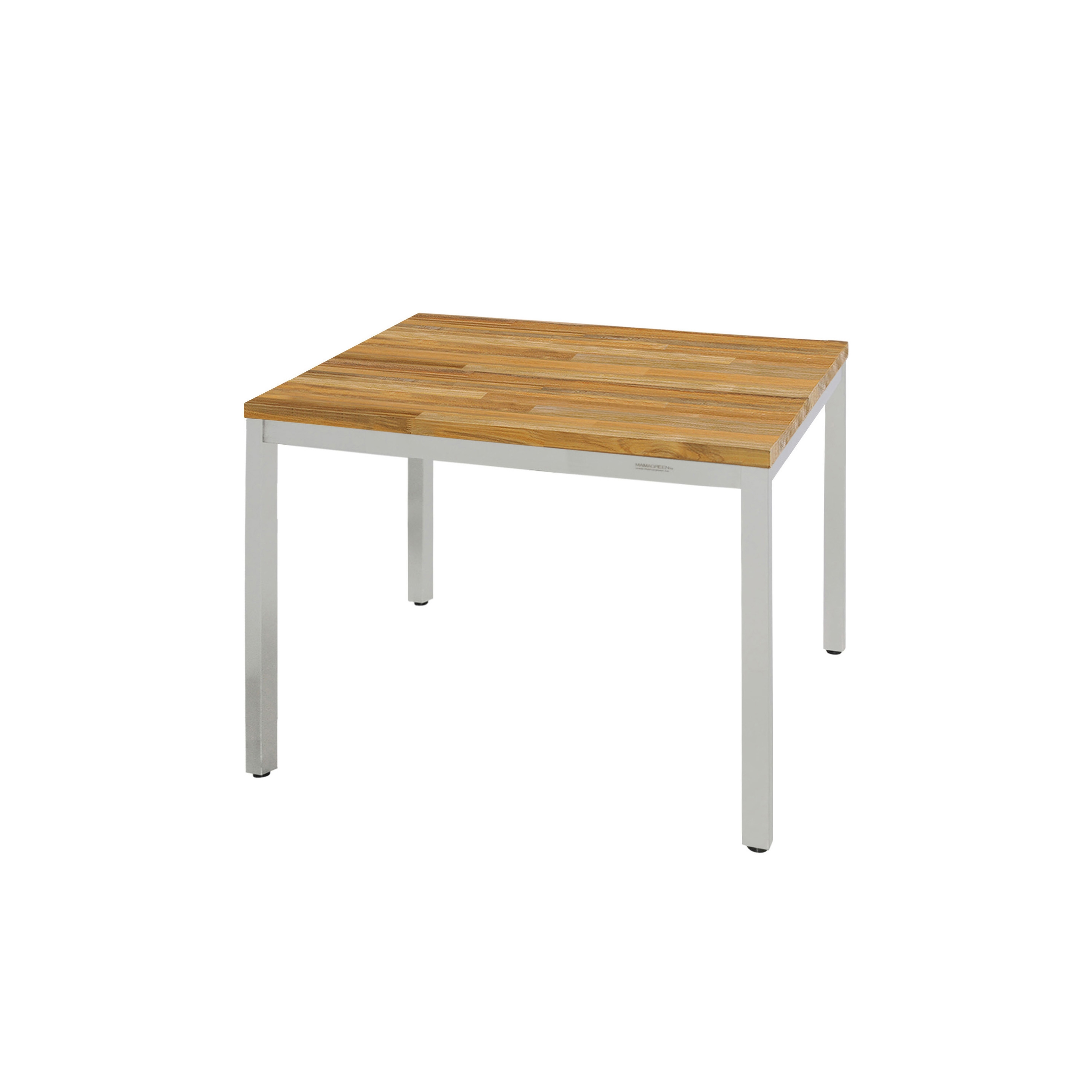 Vertoon produk Oko dining table 90 x 90 cm (post legs - random) van vervaardiger Mamagreen