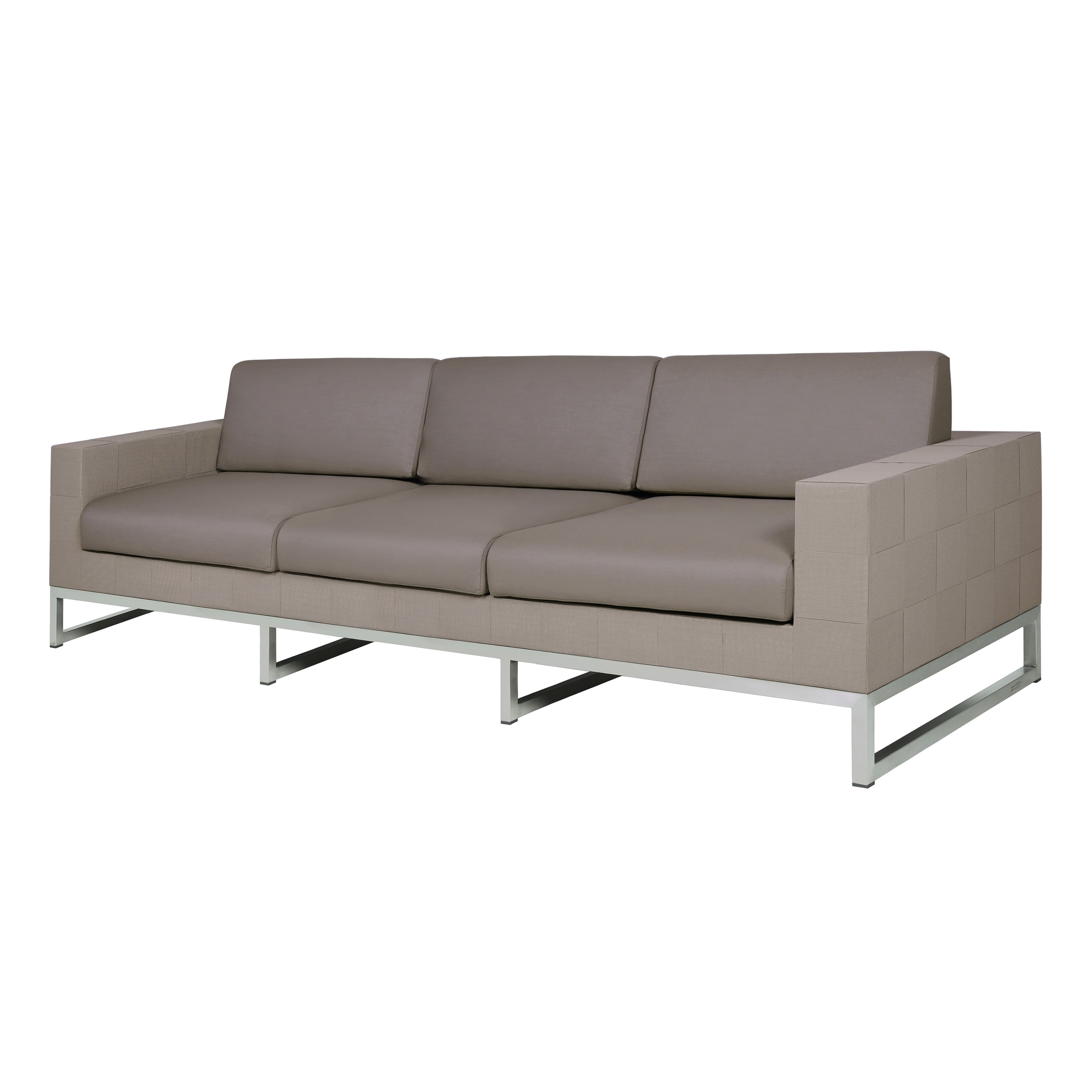 Afficher le produit Quilt sofa 3-seater du fabricant Mamagreen