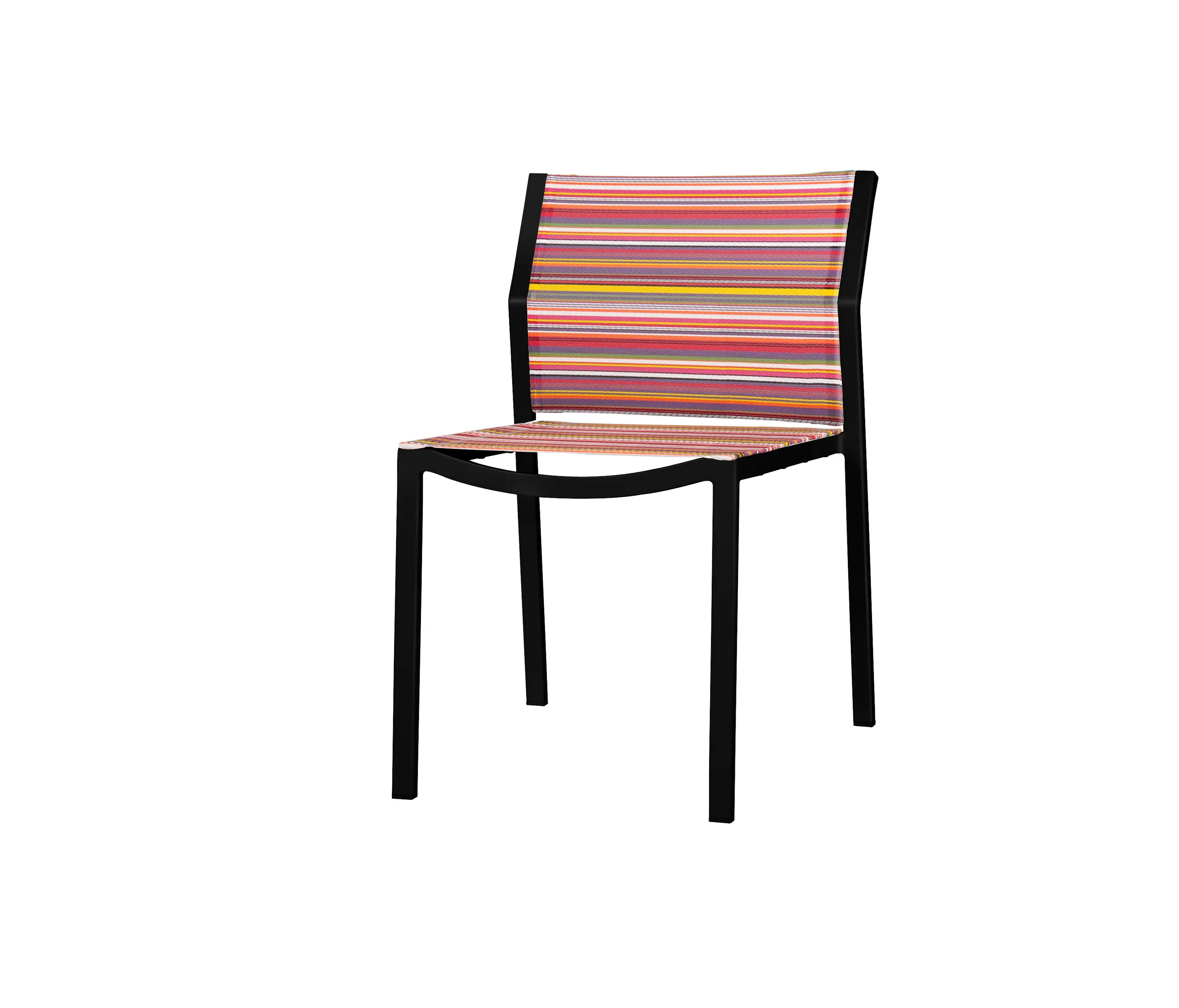 Mamagreen - Stripe dining stackable side chair
