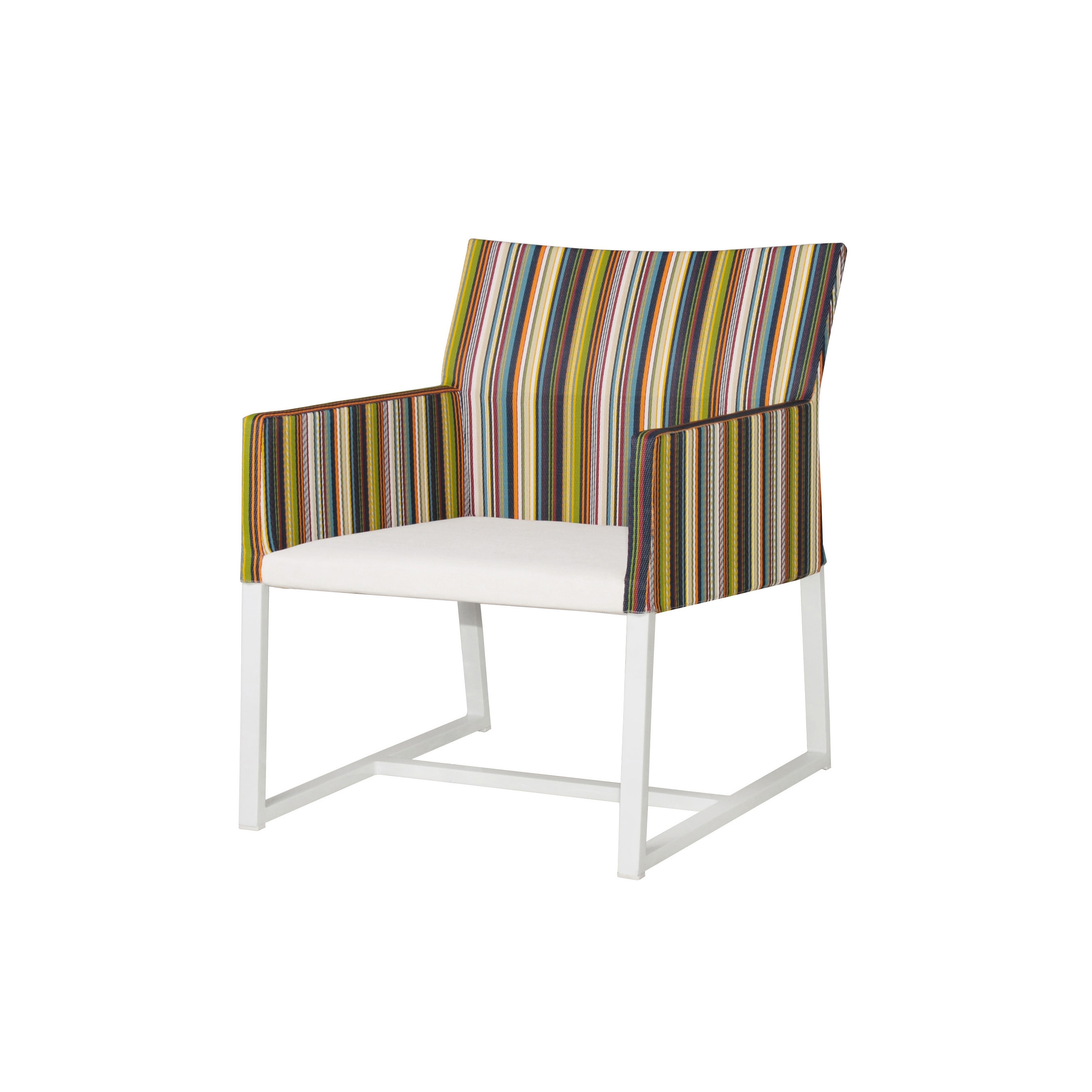 Mostra il prodotto Stripe casual chair (vertical-leisuretex seat) del produttore Mamagreen