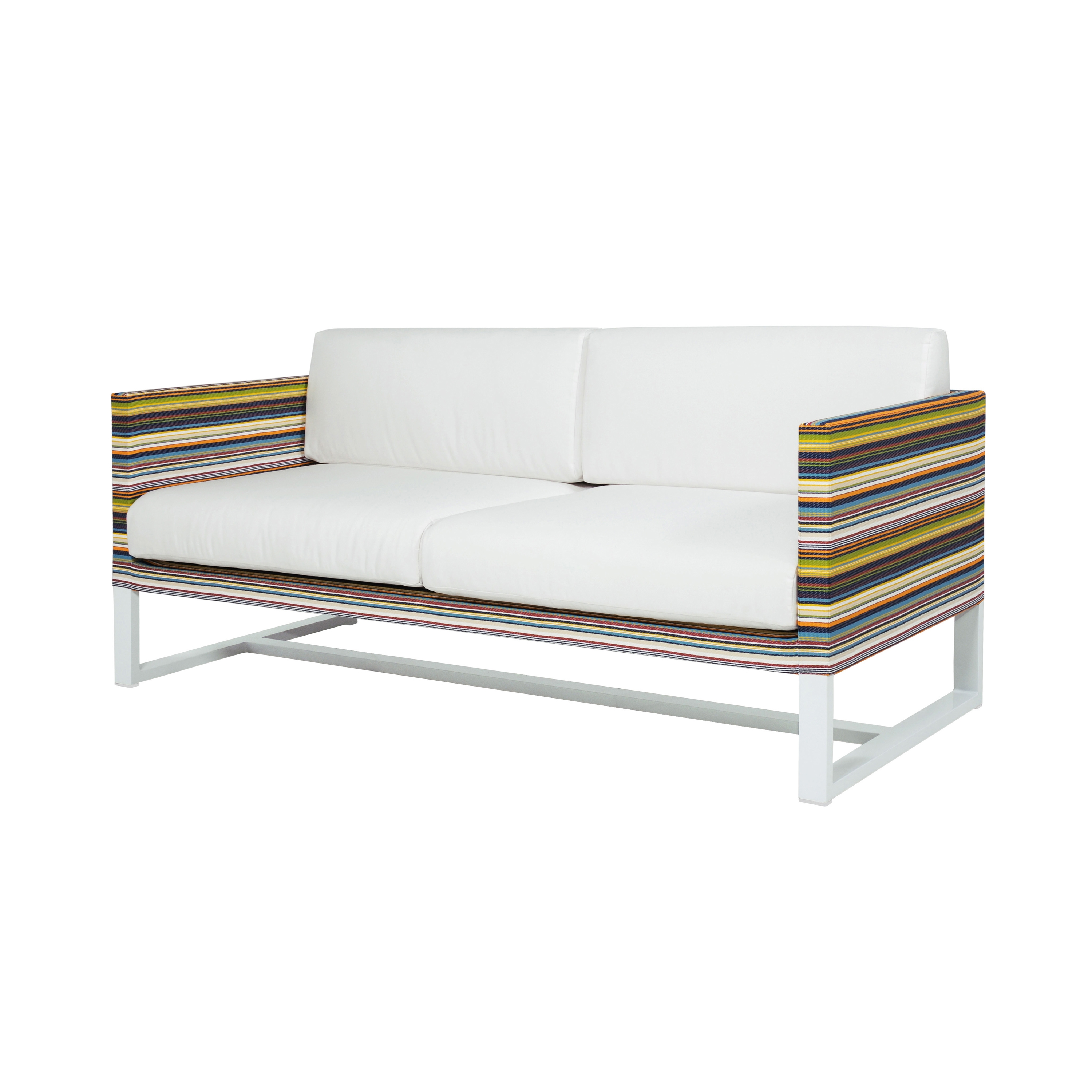 Afficher le produit Stripe sofa 2-seater du fabricant Mamagreen