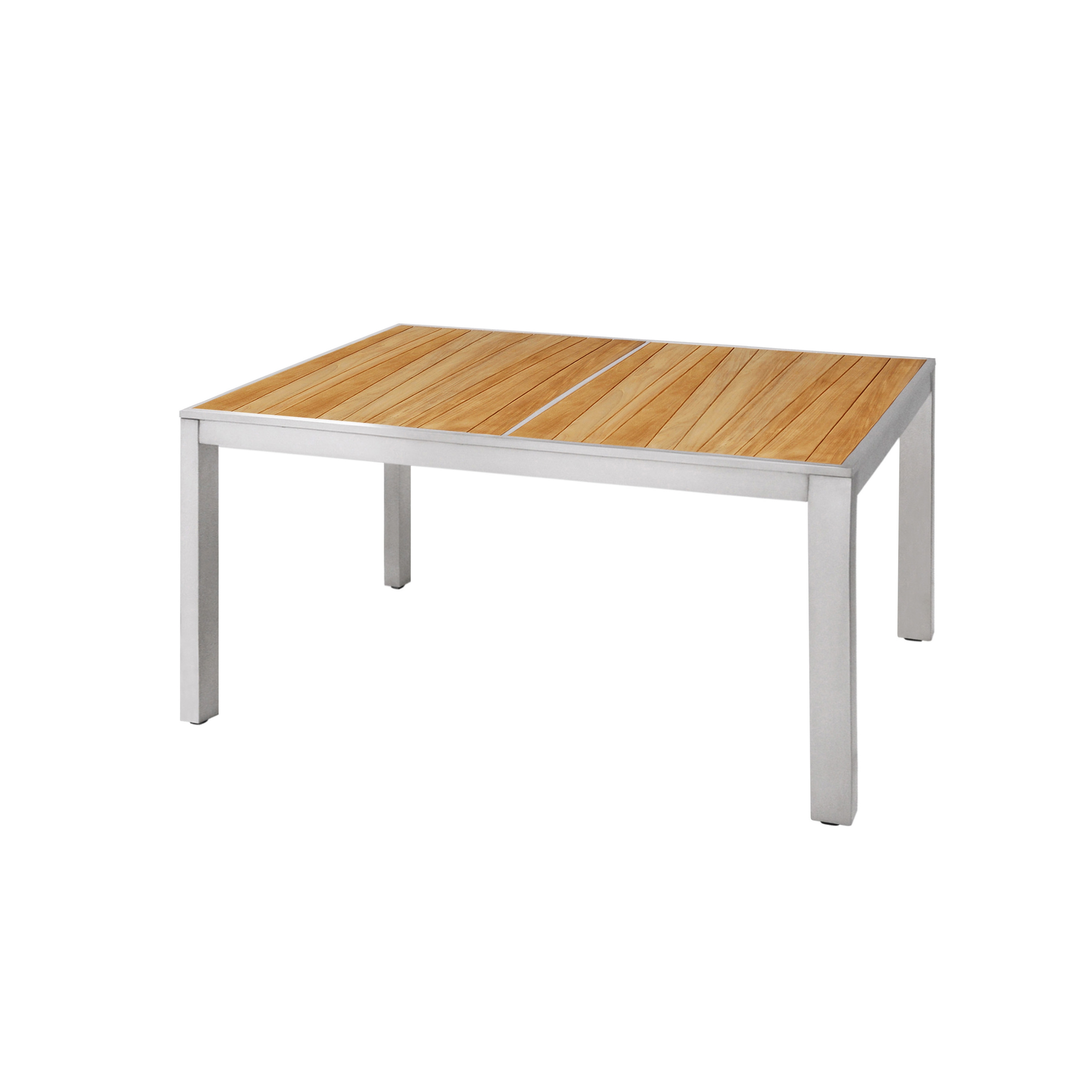 Vertoon produk Zix dining table 160x100 cm (abstract slats) van vervaardiger Mamagreen