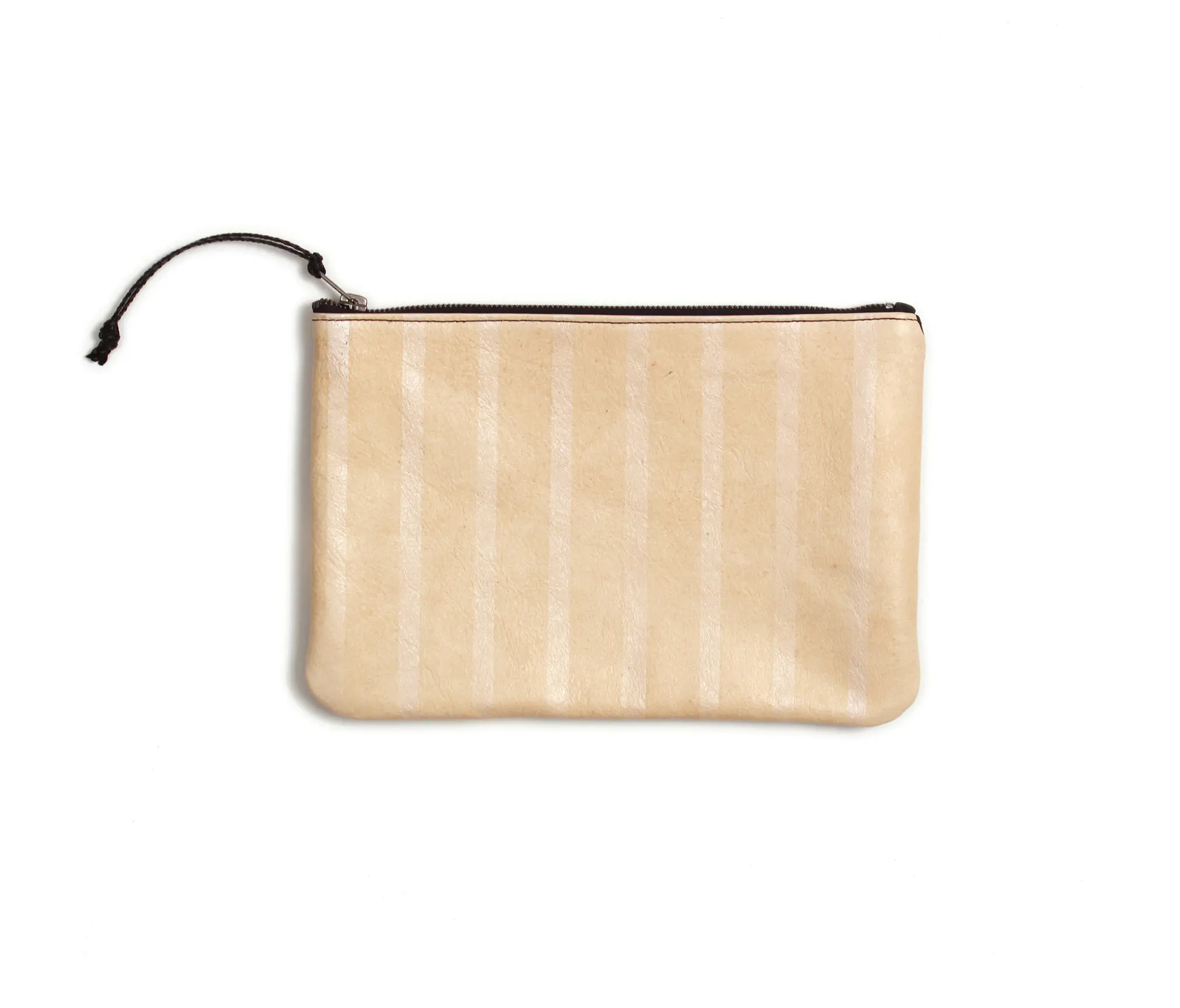 AVO - Pearl Crosshatch Leather Clutch - 11x7.5