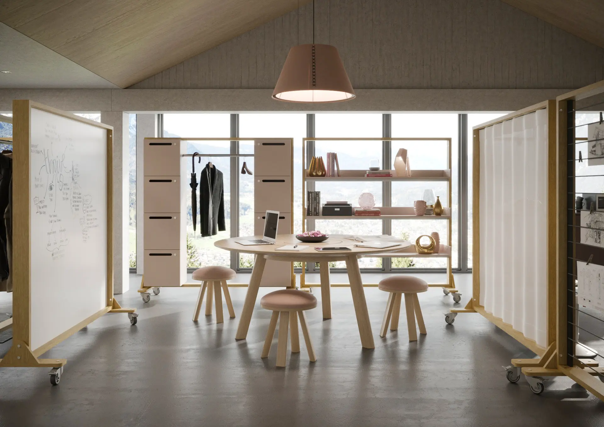 Vifian Möbelwerkstätte AG - frame | As a wardrobe with Locker