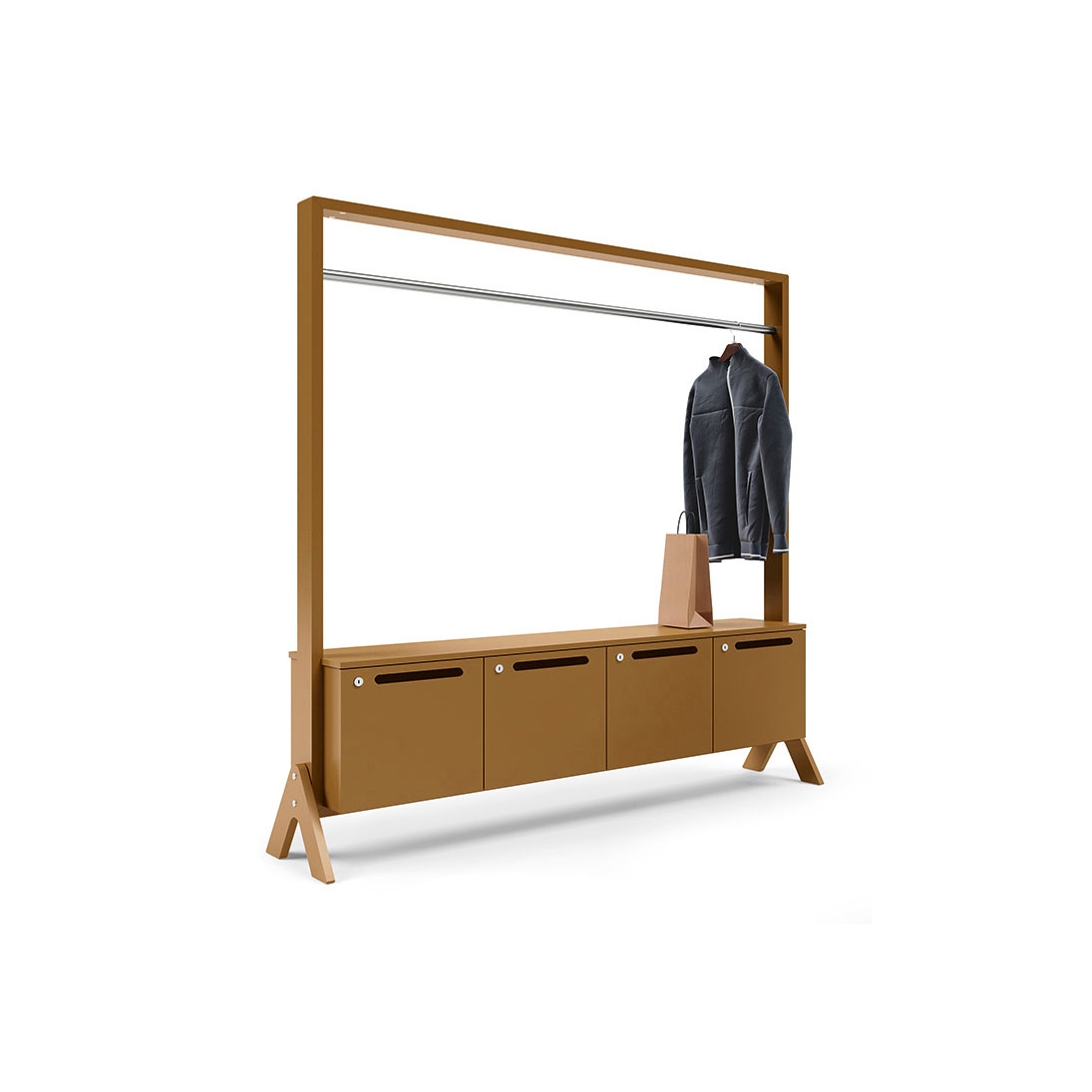 Display product frame | As a wardrobe with Locker from manufacturer Vifian Möbelwerkstätte AG