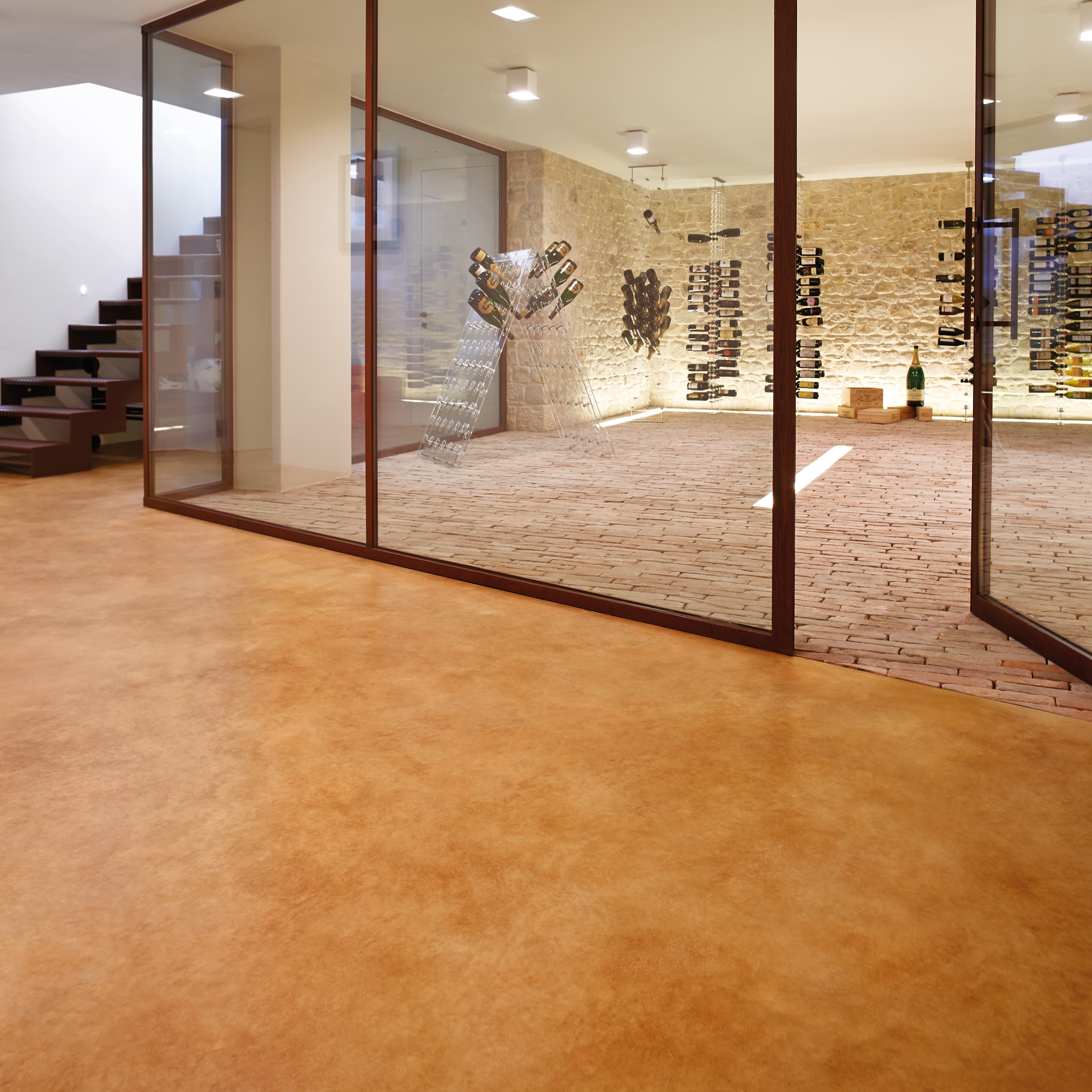 ACID STAIN FLOOR