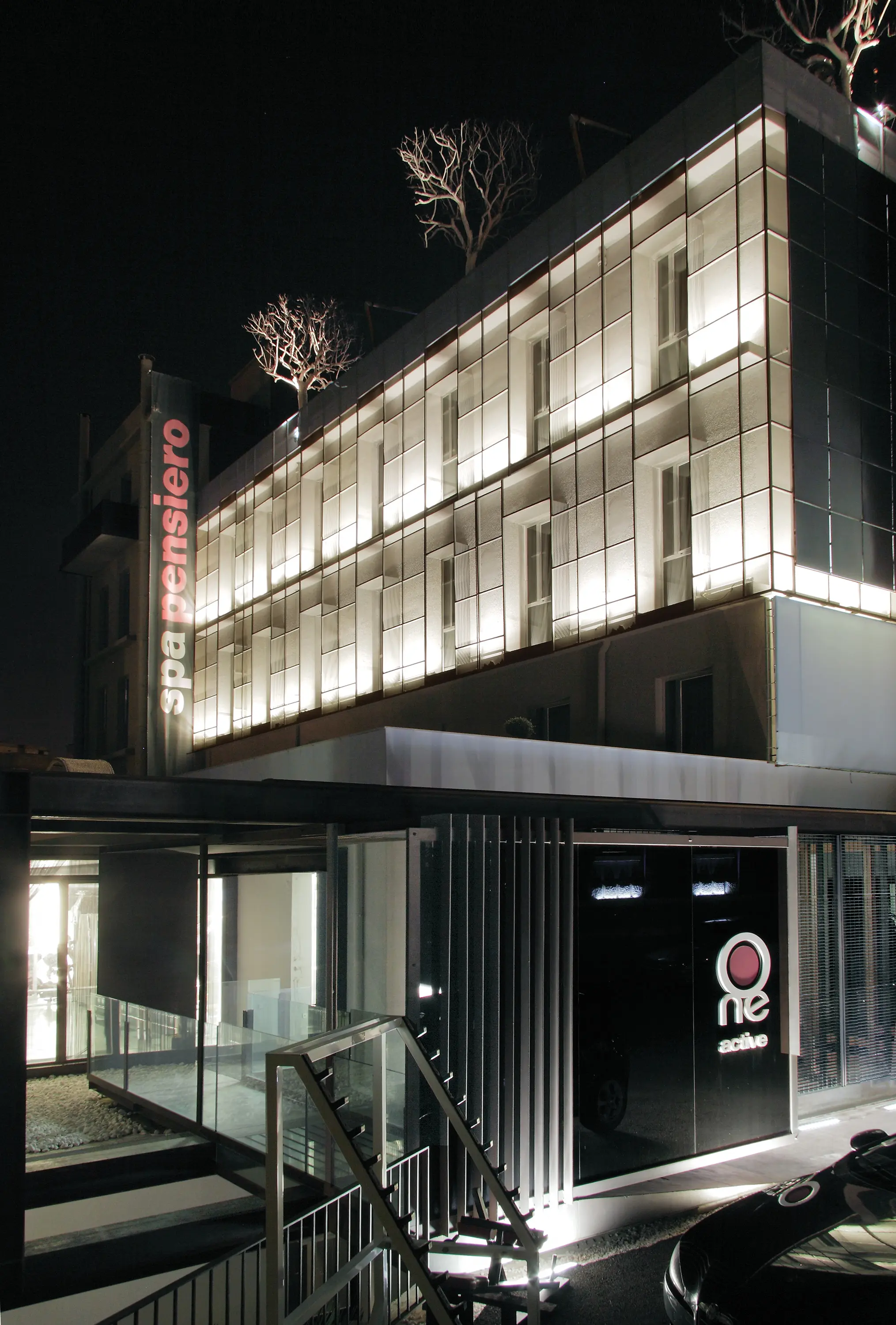 Ares - Arcadia 640 / With Brackets L 80mm - Transparent Glass - Adjustable