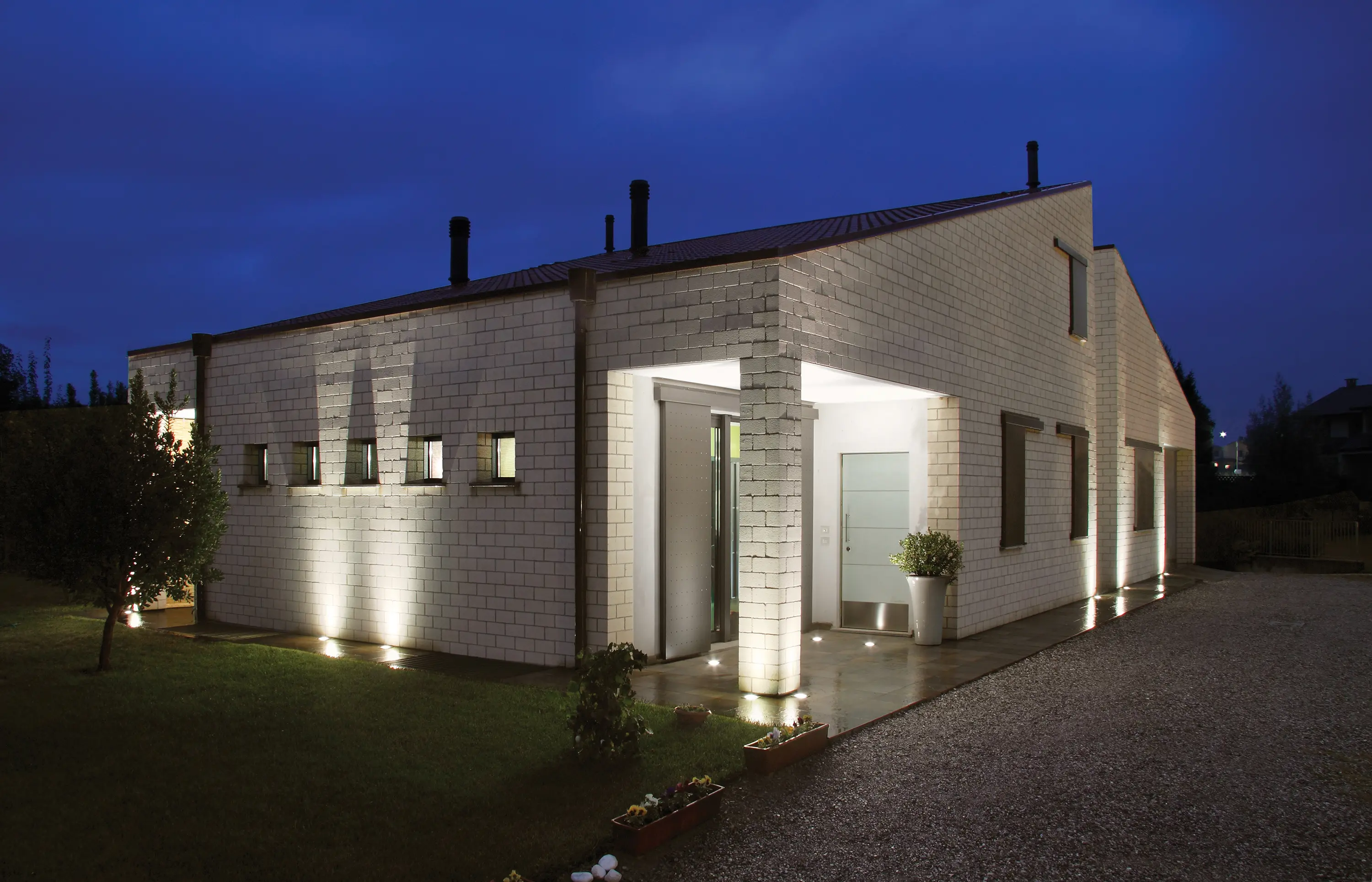 Ares - Tapioca Power LED / Ø 55mm - Anodized Aluminium Frame - Sandblasted Glass