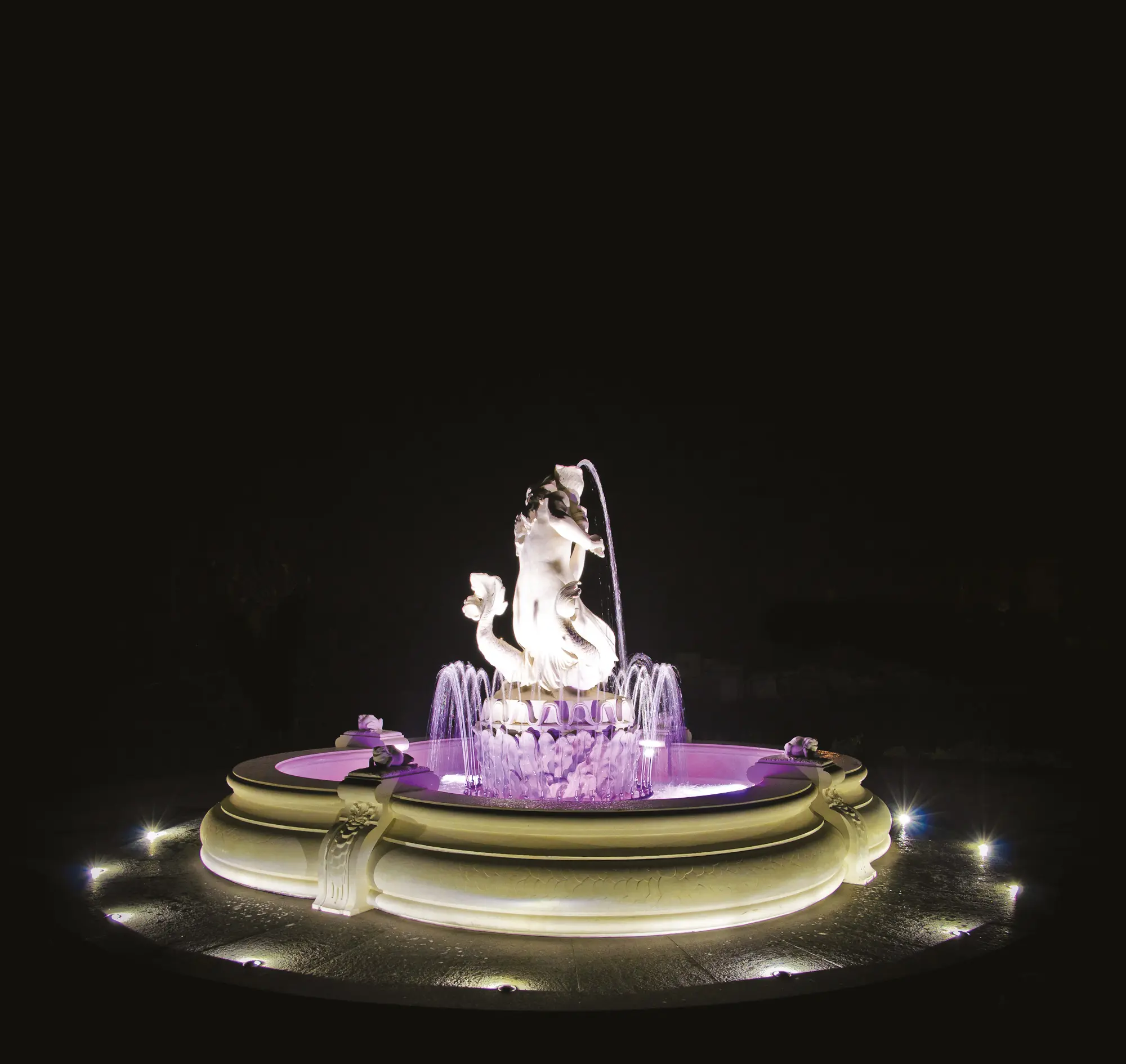 Ares - Rho Power LED / 316L Stainless Steel Cover - Two Emissions