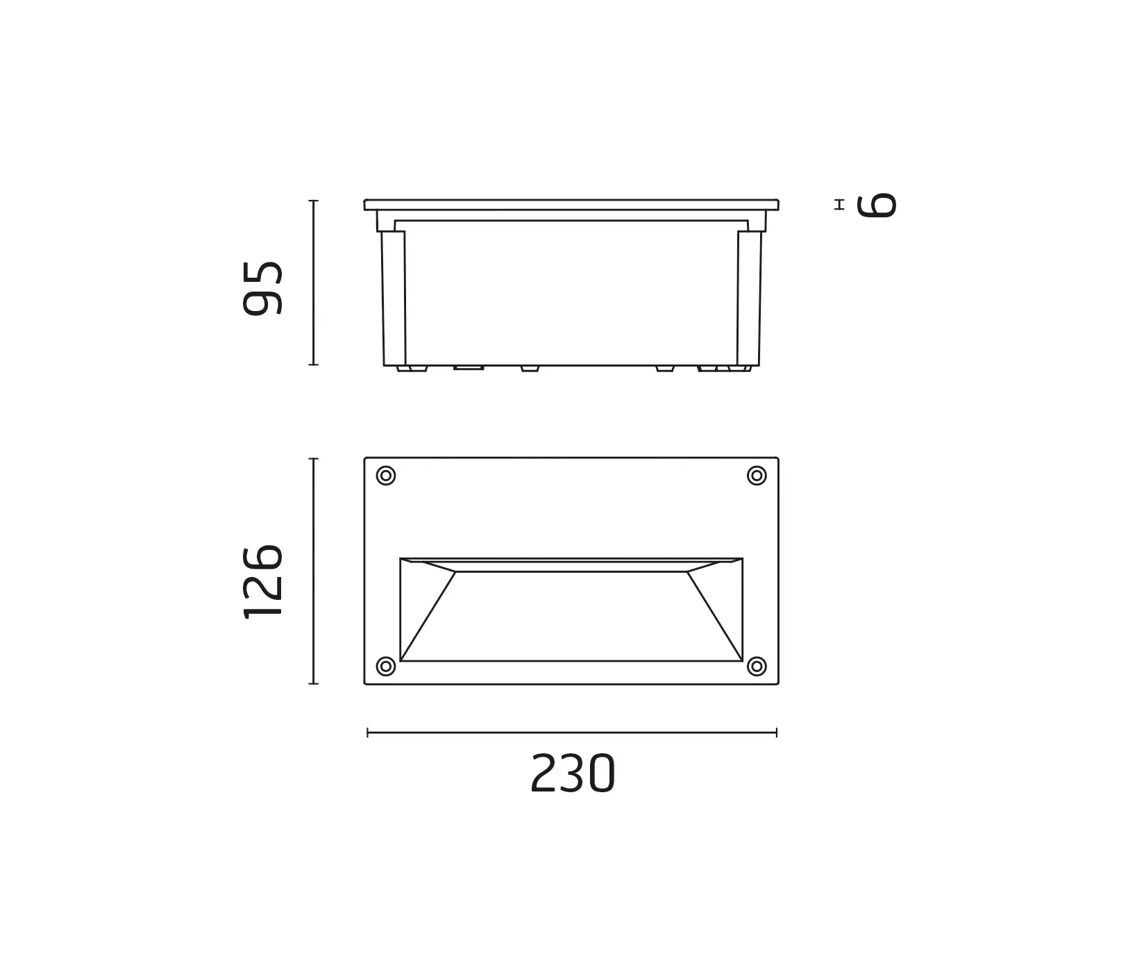 Ares - Alice Power LED / Horizontal Frame