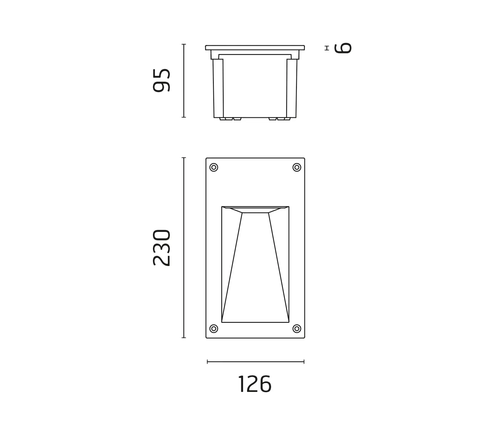 Ares - Alice Power LED / Vertical Frame