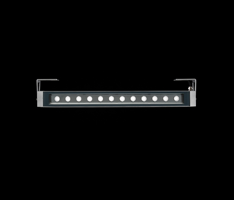 Mostra il prodotto Arcadia 640 Power LED / Con Staffe L 80mm - Vetro Trasparente - Orientabile - Fascio Stretto 10° del produttore Ares