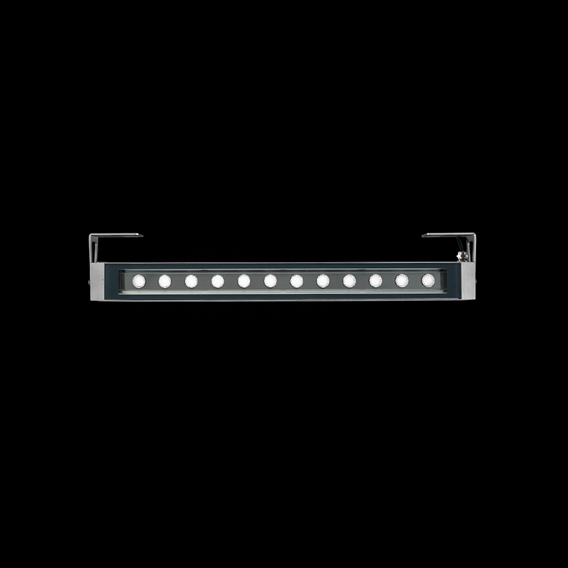 Vertoon produk Arcadia 640 Power LED / With Brackets L 80mm - Transparent Glass - Adjustable - Medium Beam 40° van vervaardiger Ares