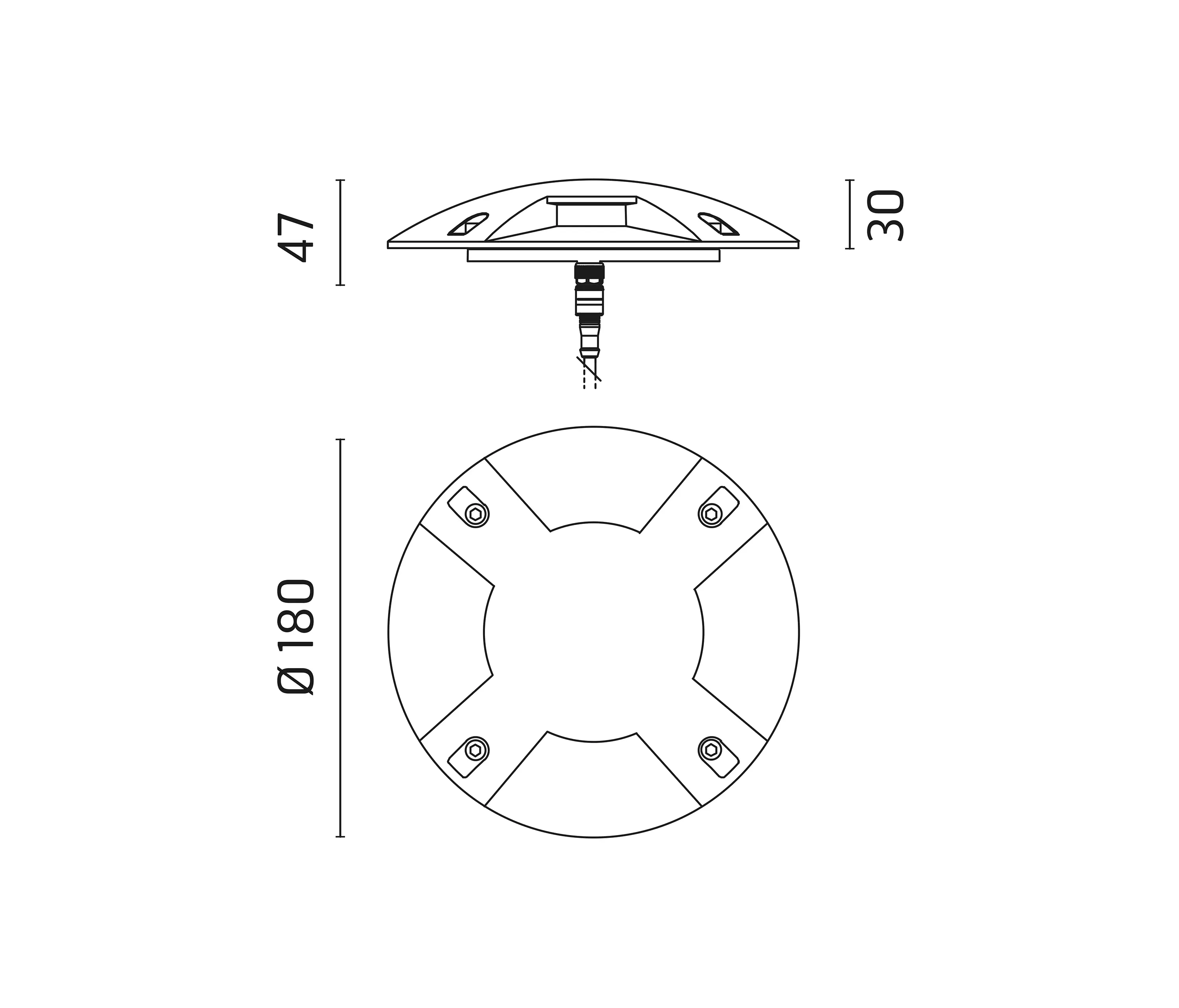 Ares - Kamino 180 Power LED / Omnidirectional