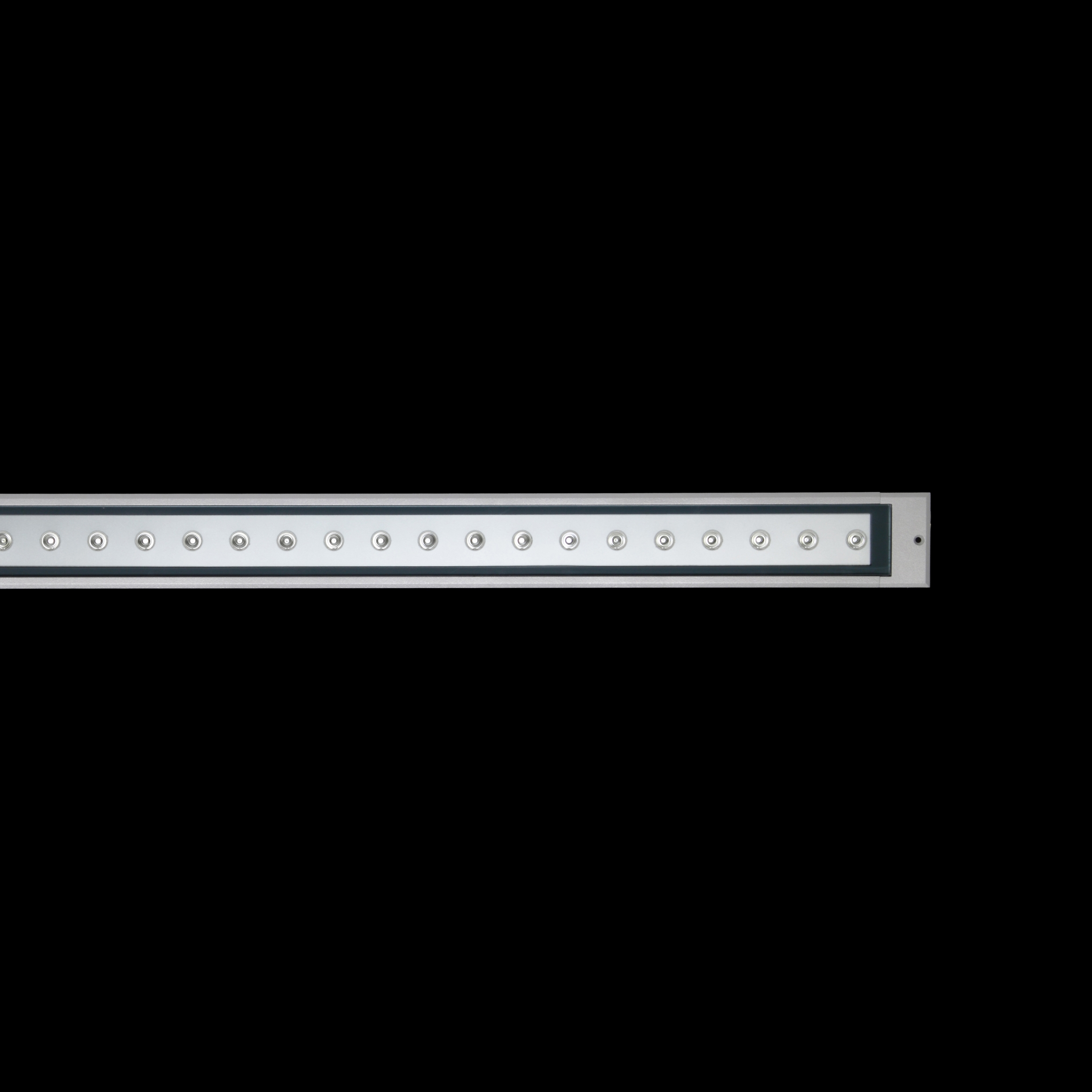 Vertoon produk Cielo Power LED / L 1245 mm - Transparent Glass - Adjustable Optic - Medium Beam 45° van vervaardiger Ares