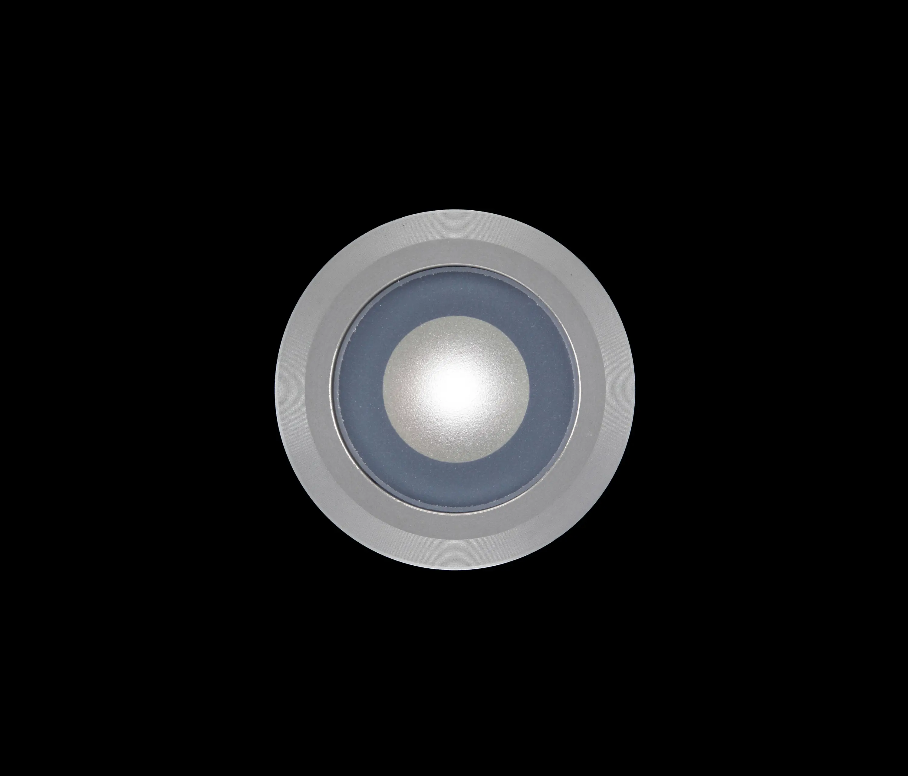 Ares - Tapioca Power LED / Ø 55mm - Anodized Aluminium Frame - Sandblasted Glass