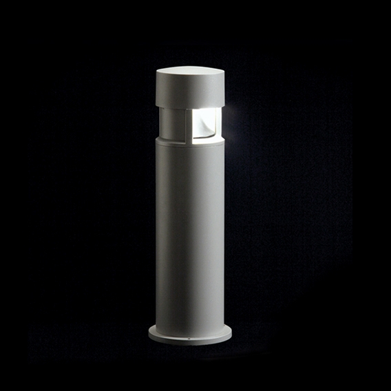 Display product Silvia on post / H. 700 mm - Transparent Glass - 120° Emission from manufacturer Ares