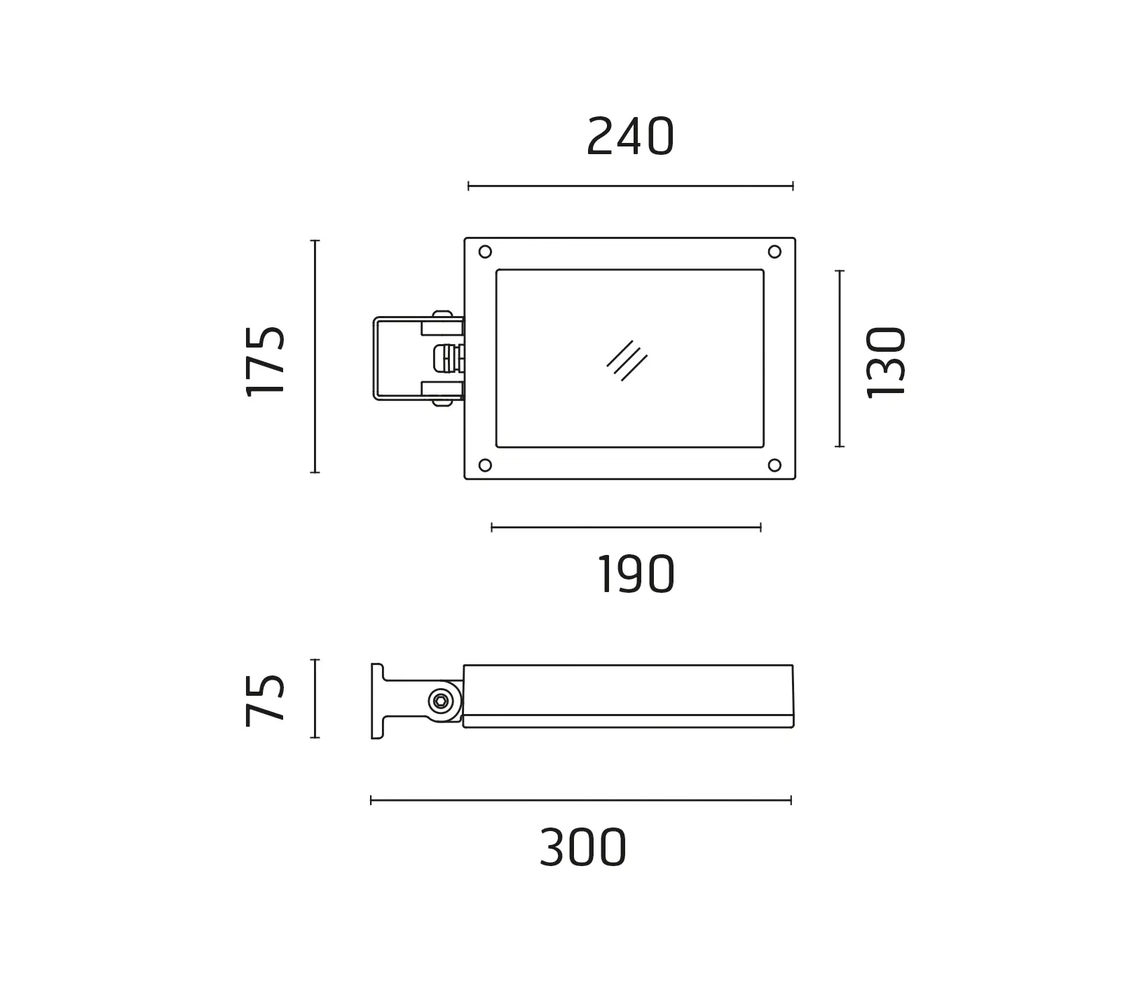 Ares - Perseo 16 Power LED / Adjustable - Asymmetric optic