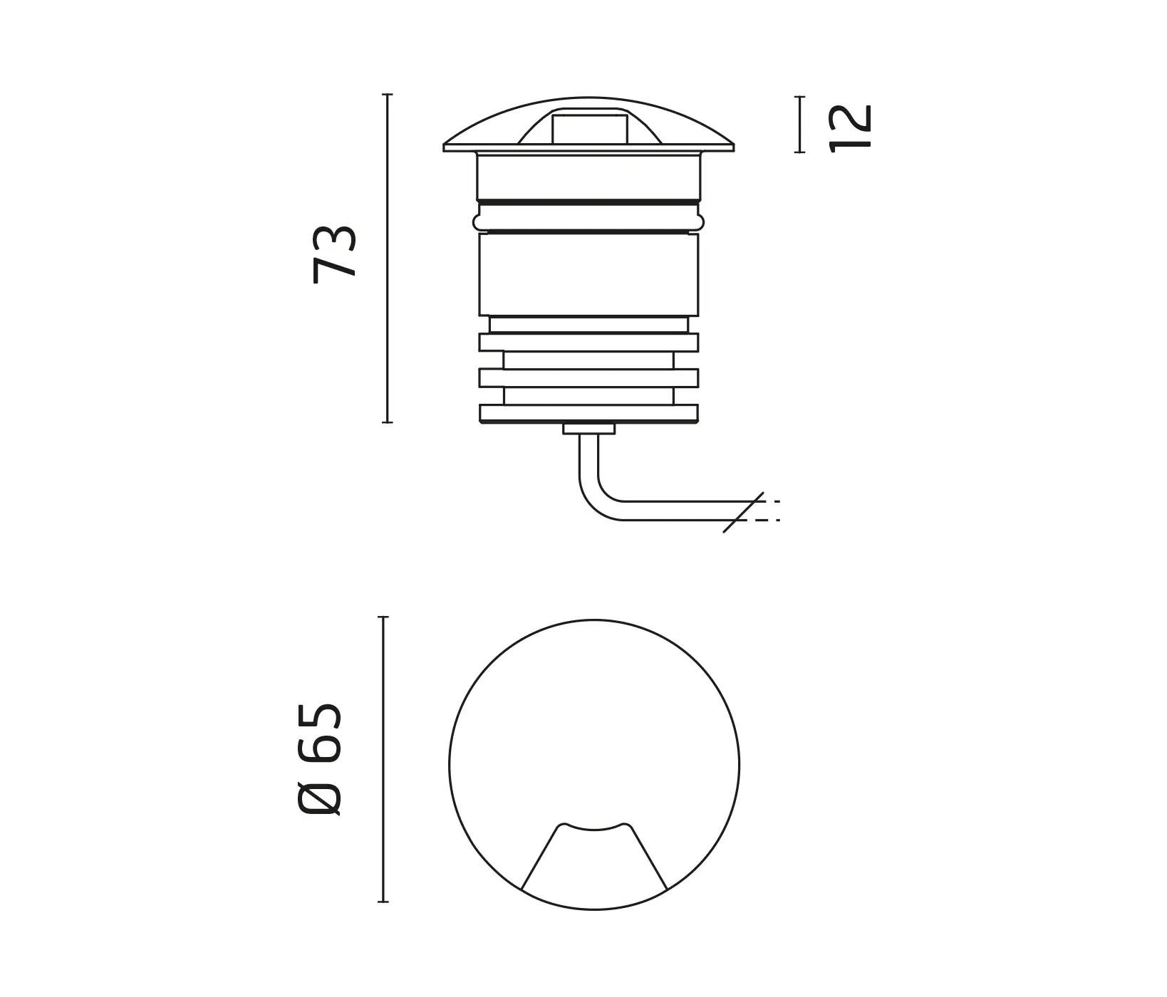 Ares - Sigma Power LED / 316L Stainless Steel Cover - One Emission